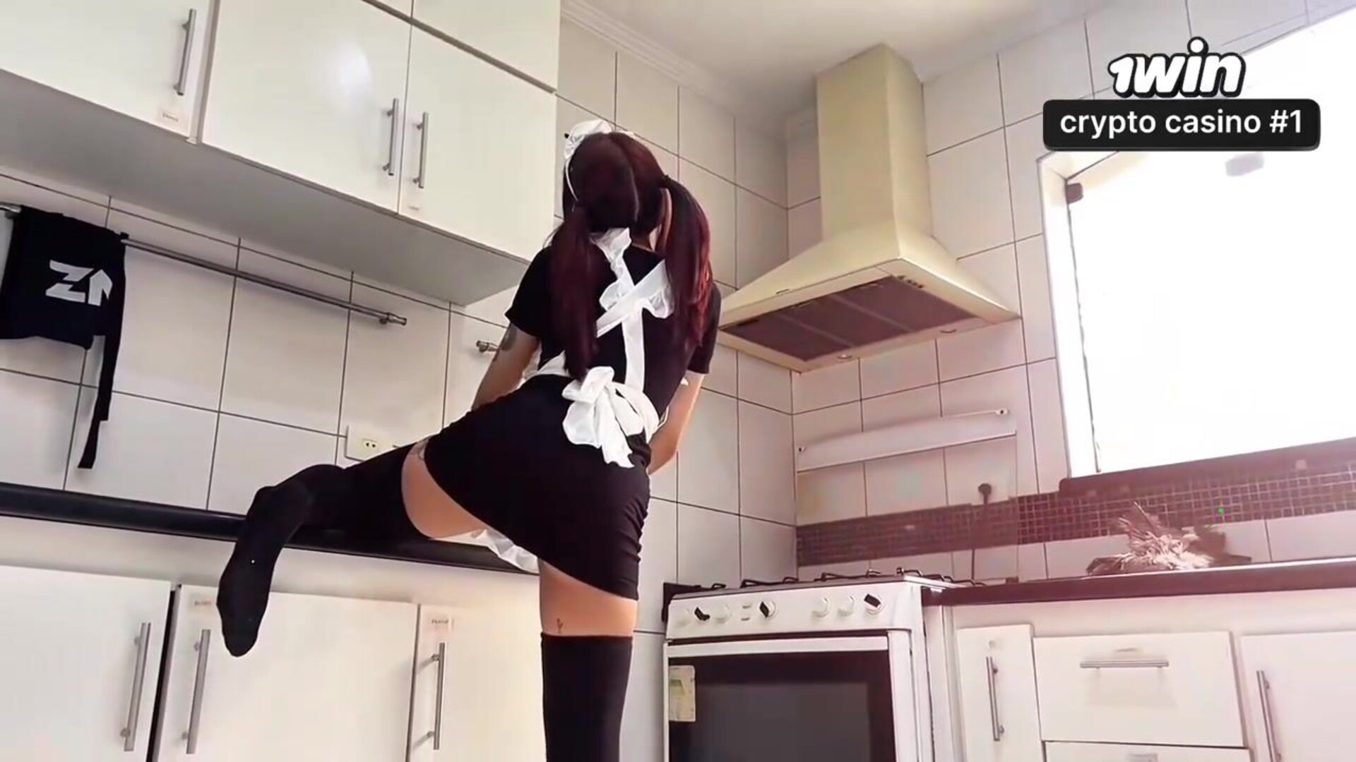 Hot Brazilian maid fucks my chisel while my mate films in HD porn hottest red head - comendo empregada - interracial - xxx - maid - bunda grande - qrozne - red head - big dick - behind the scenes - porn