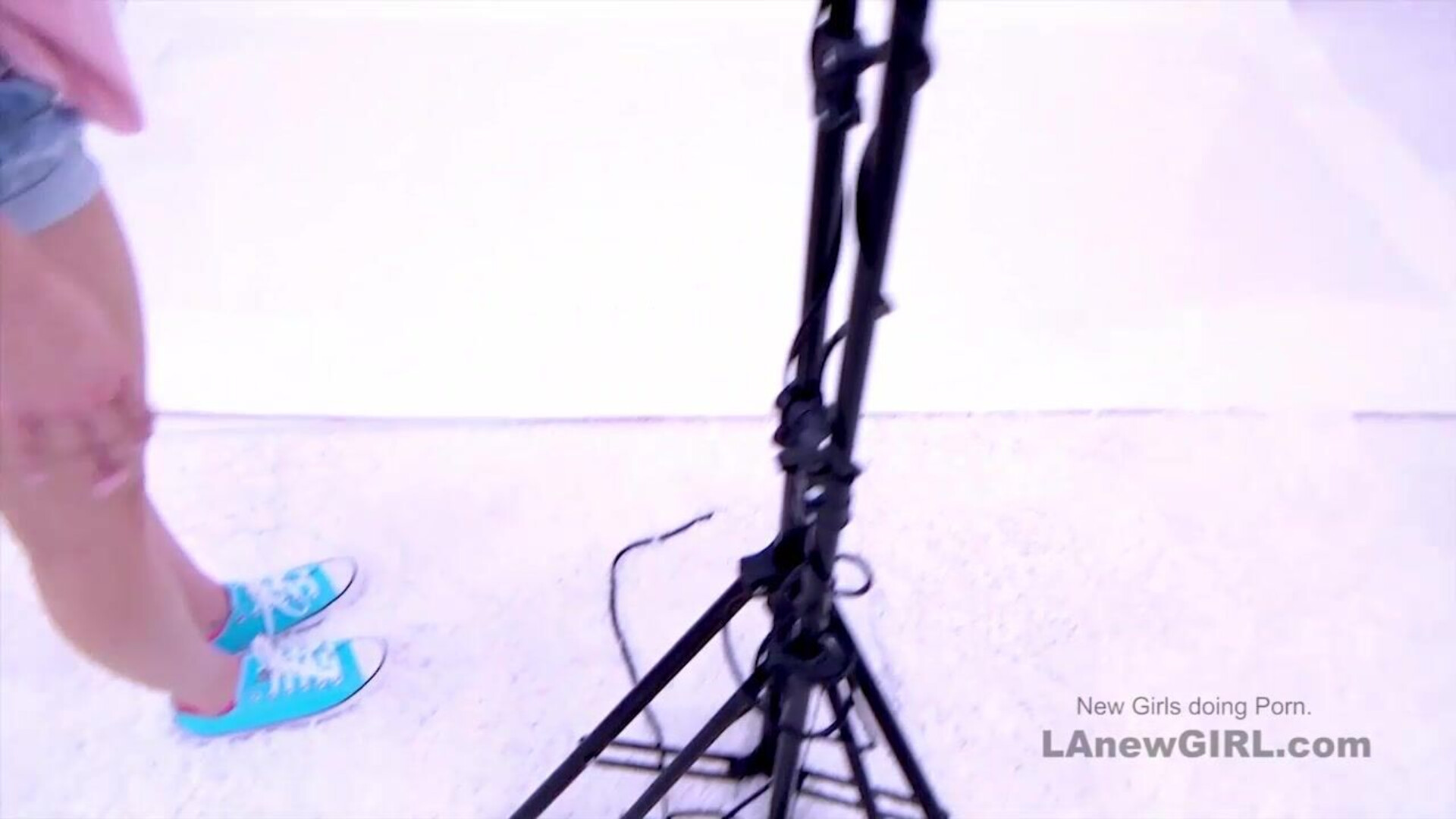 Kinky blonde gives super blowjob in studio - belly piercing - glasses - model - deepthroat - tease - sex appeal - sensual blowjob - porn casting - magic wand - slow suck