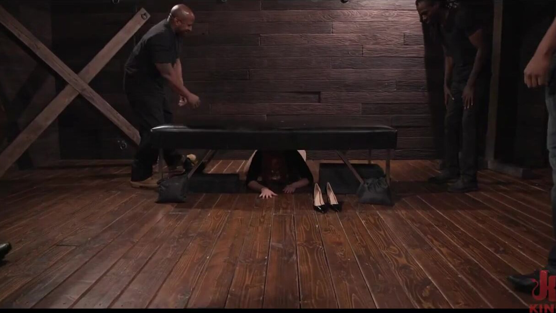 Lფuren Phillips Red Headed Slut Gets Double Stuffed - anal - big dick - big tits - blowjob - creampie - double anal - double penetration - gangbang - redhead