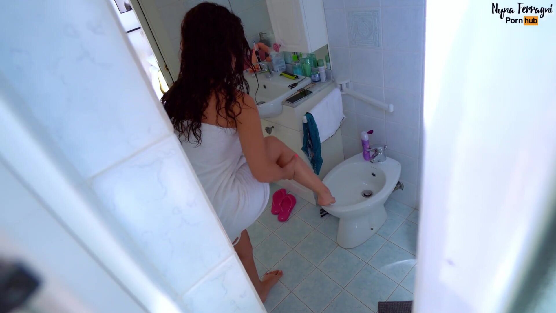 Nyna Ferragni Stepmom Catches Son Eatching Her Naked And Fucks Him - hardcore - hd porn - amateur