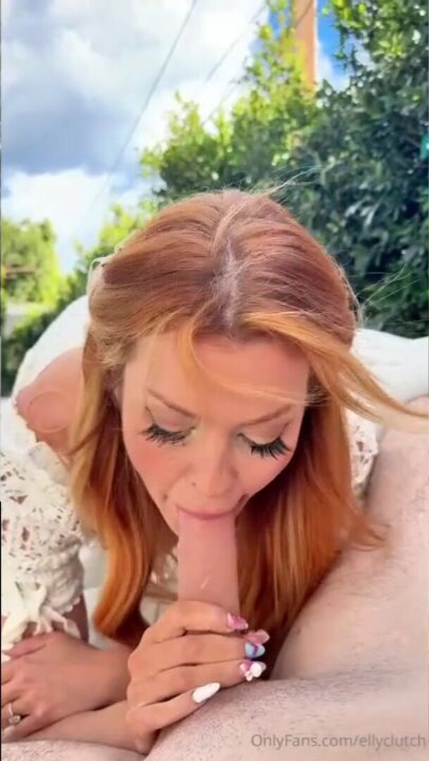 Outdoor Quickie POV Sex - big ass - big tits - blowjob - sex - fuck