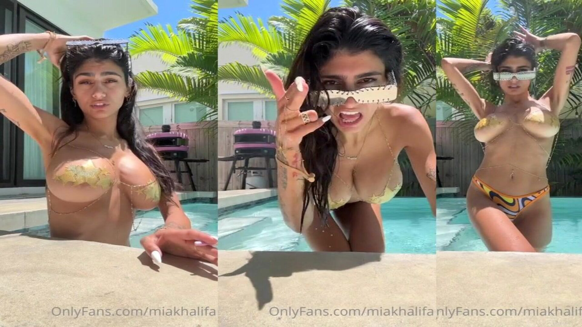Pool Tease Scene - big ass - big tits - blowjob - sex - fuck