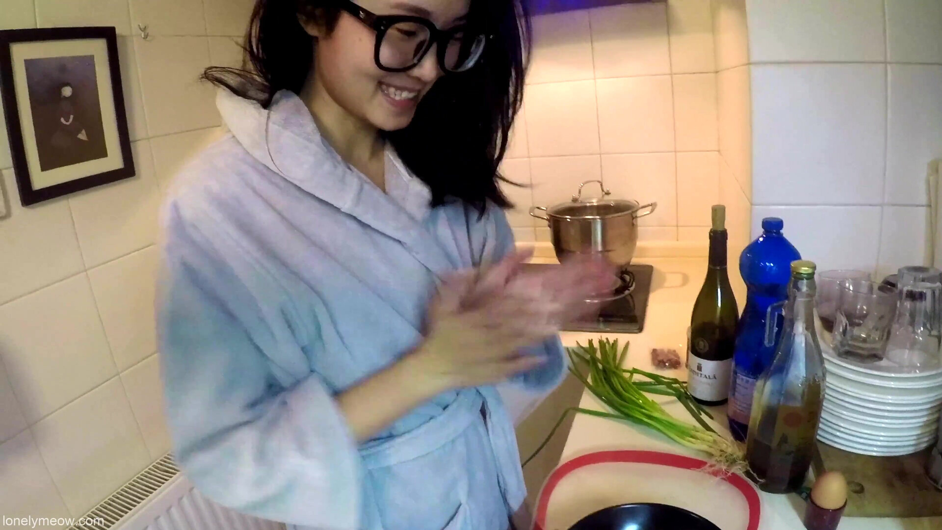 The Sex Story N7 4k Kitchen - asian - masturbation