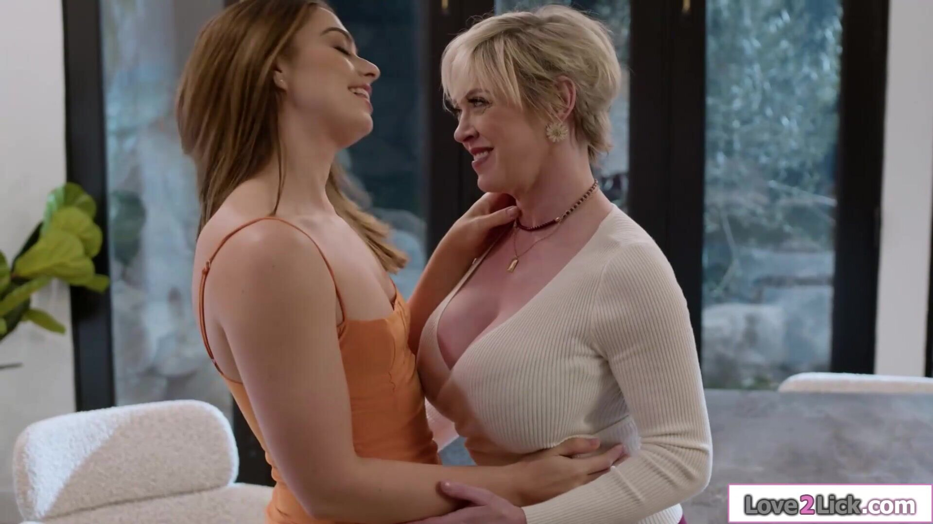 Who knew my stepdaughter licked so well - lesbian - old and young - stepmom - stepdaughter - big tits - small tits - oral - finger - milf - petite
