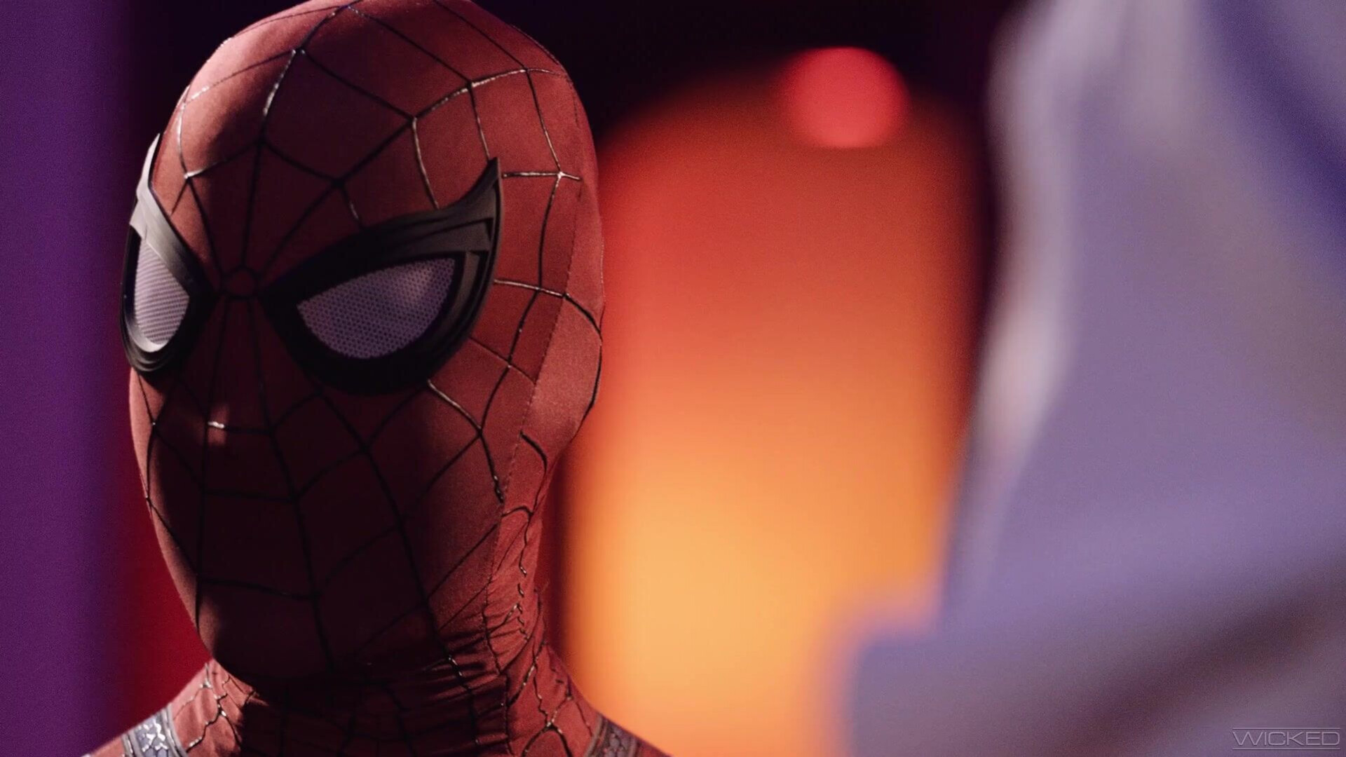 Wicked 22.09.16 Blake Blossom Spideypool XXX Parody - young - teen - straight hair - side fuck - on the sofa - oiled - latina - doggystyle - deep throat - curvy