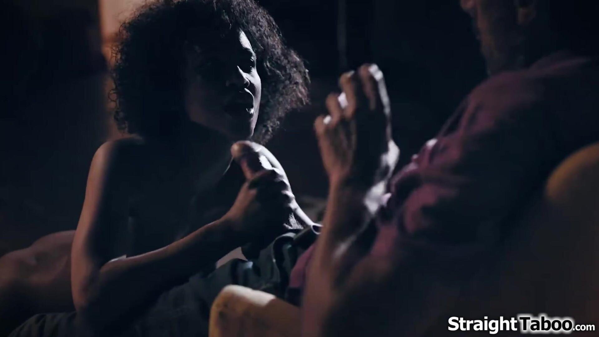 You do not fucking remember me asshole - taboo - ebony - big cock - oral - deepthroat - shaved - interracial - petite - small tits - old and young