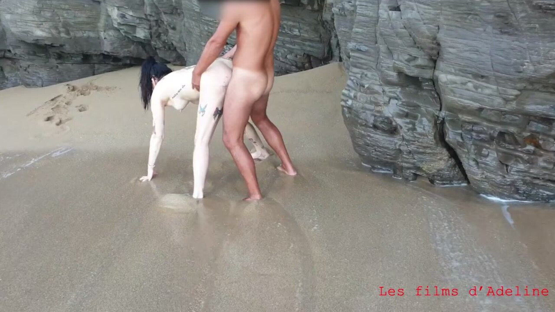 Adeline Lafouine Sex On The Beach - milf - hardcore - amateur