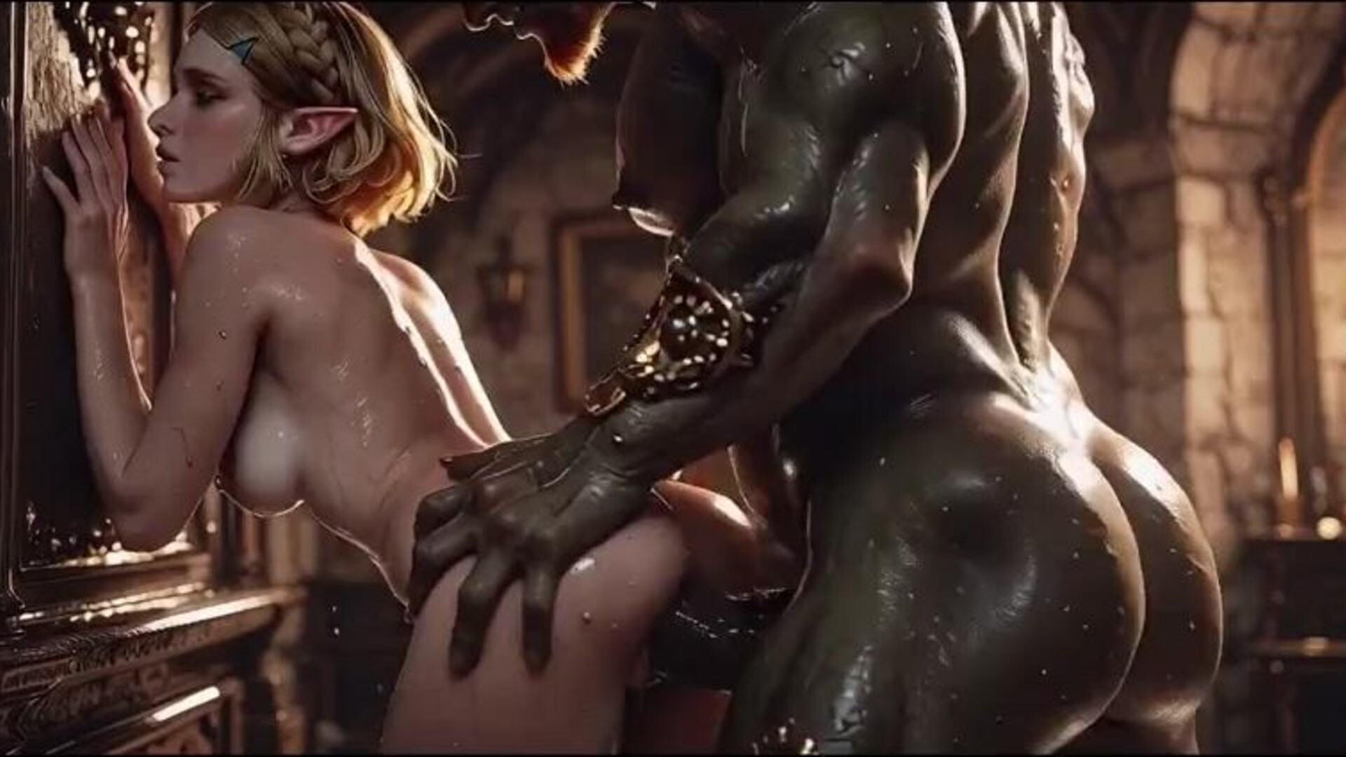 Ai generated Zelda suckslut compilation - ai - generated - cartoon