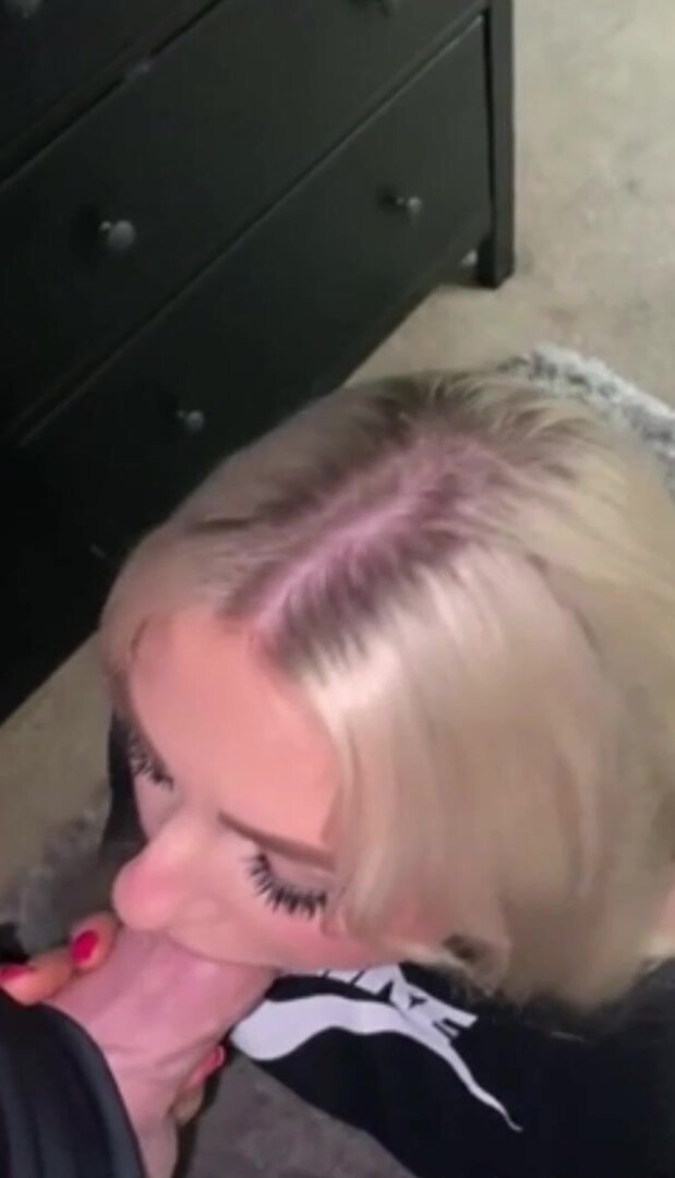 Big Tits Blonde Wants Cumshot - big tits - blonde - blowjob - deepthroat - amateur - babe - swallow - big dick