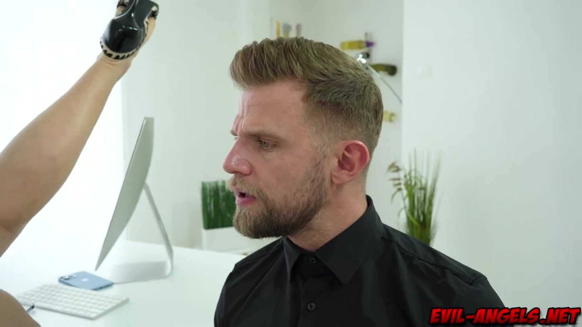 Brittany demands Vinces throbbing shaft - evilangel - hardcore - natural tits - anal - deepthroat - squirting - blowjob - big dick - blonde - milf
