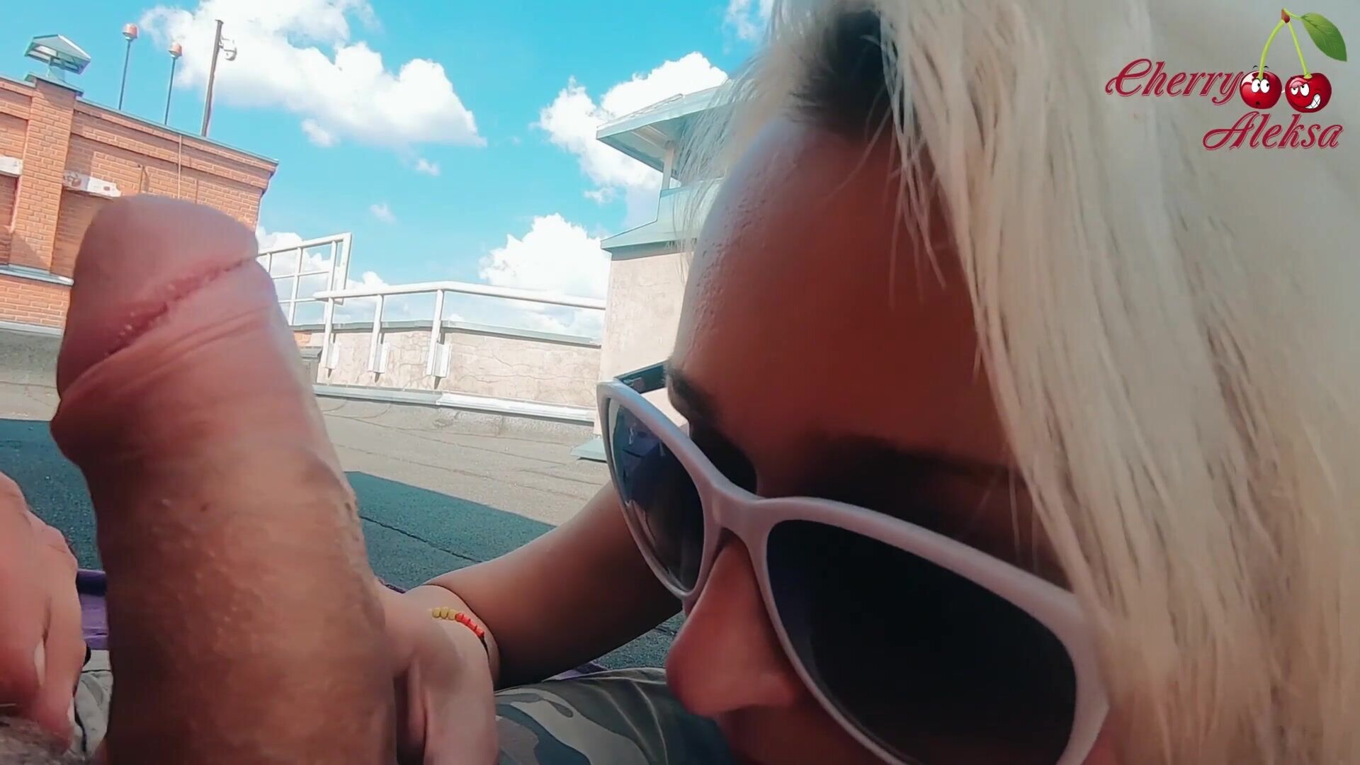 Cherry Aleksa Public Blowjob Big Dick, Passionate Rooftop Sex And Cumshot ⁄ CherryA - cherry aleksa - public blowjob big dick - passionate rooftop sex and cumshot ⁄ cherryaleksa
