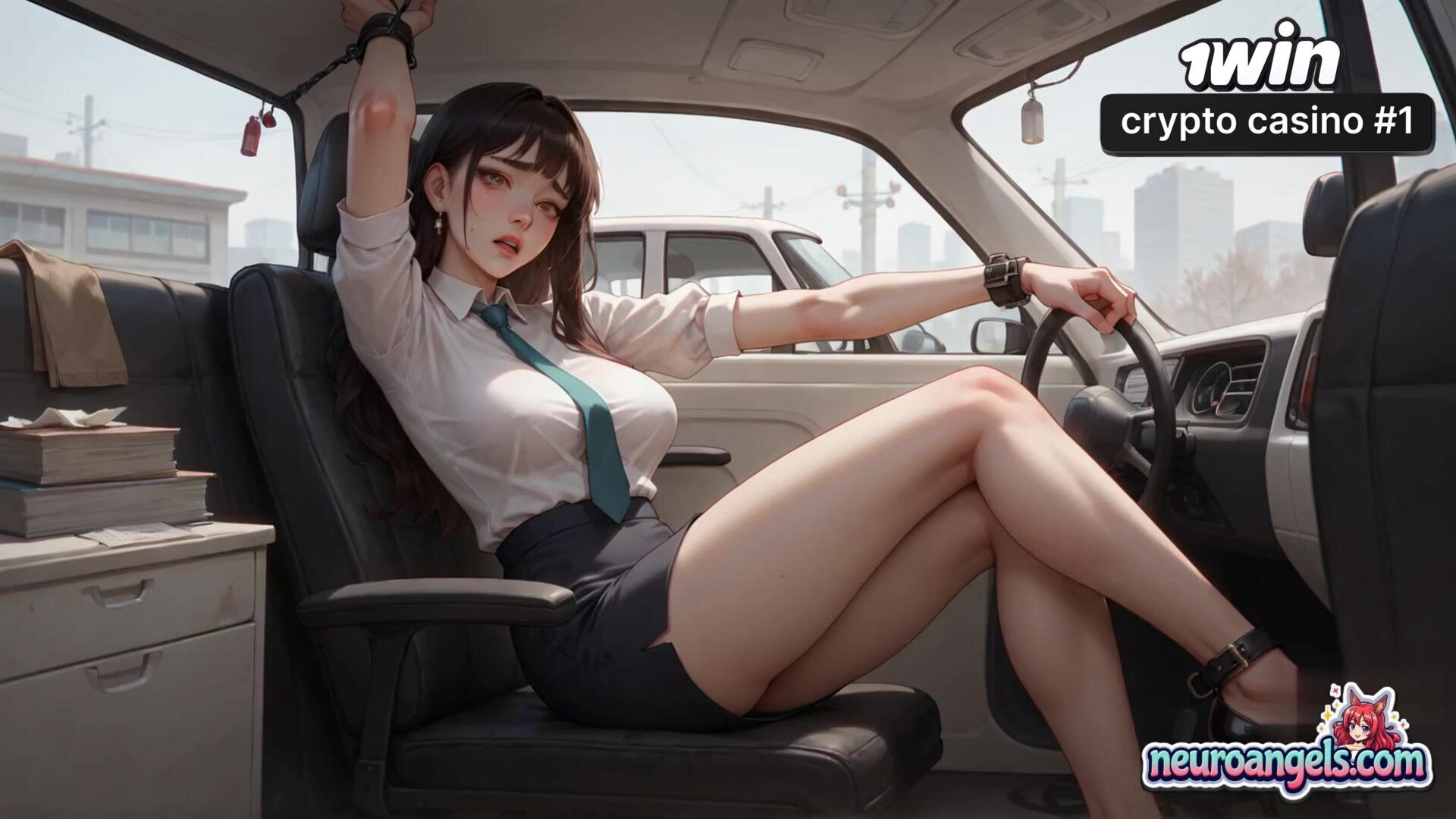 Creamy Milk Flow Car Drenching Sex Orgy - ai generated - hardcore - sex - pouring - romantic - creamy - milk - dripping - car
