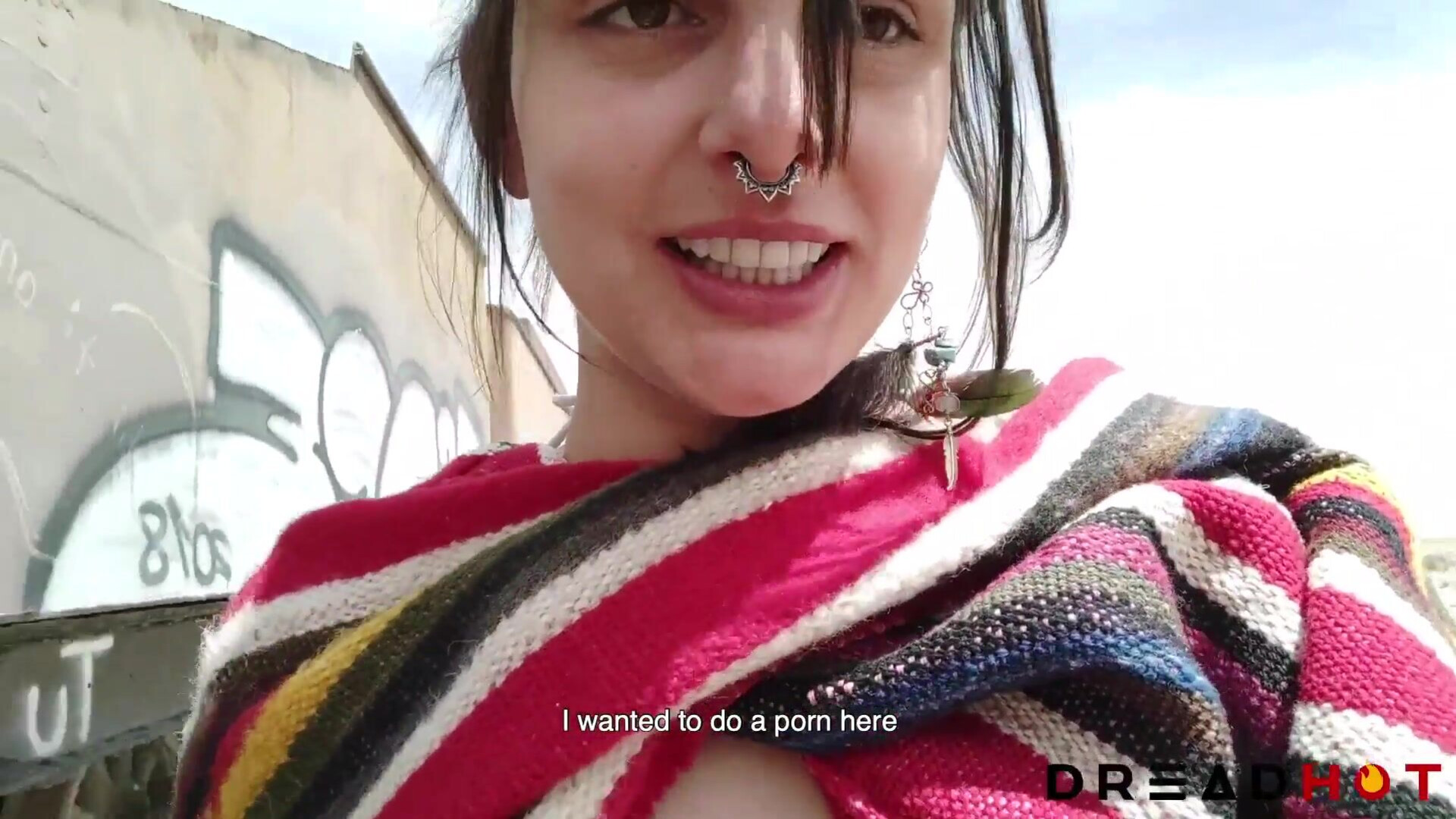 DH 34 Two cumshots in the mouth in public on the biggest salt flat in the world - brunette - beautiful - blowjob