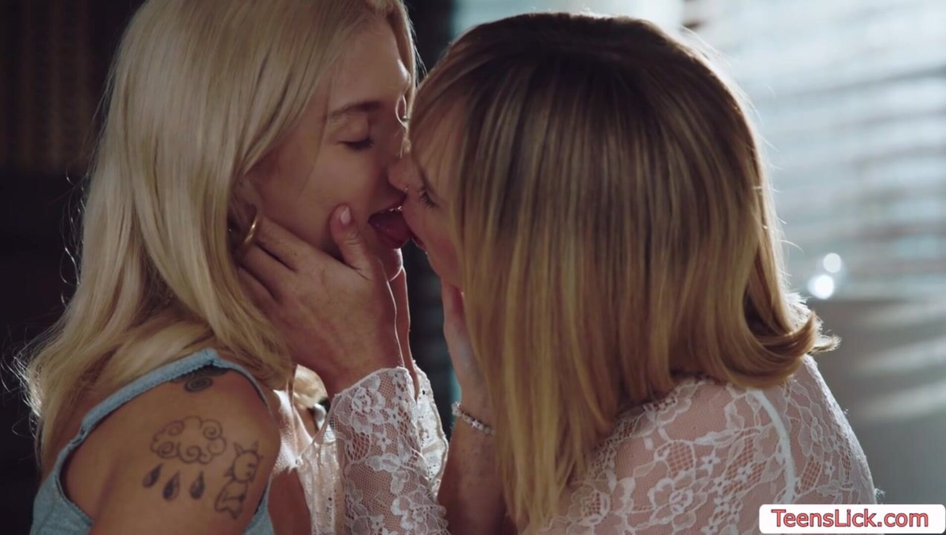 First time having sex with my lesbian stepsister - lesbian - babes - natural tits - tits sucking - ass licking - pussy fingering - pussy licking - couples fantasies - small ass - tattoo