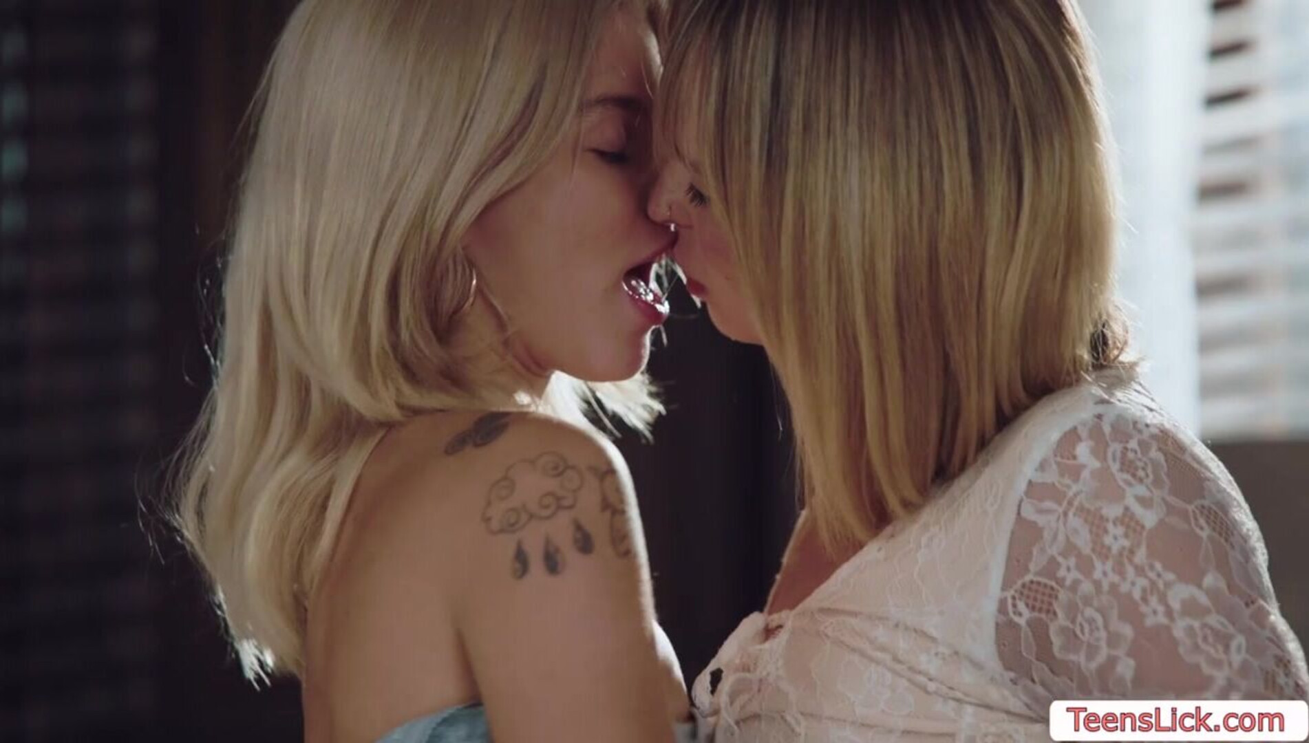First time having sex with my lesbian stepsister - lesbian - babes - natural tits - tits sucking - ass licking - pussy fingering - pussy licking - couples fantasies - small ass - tattoo