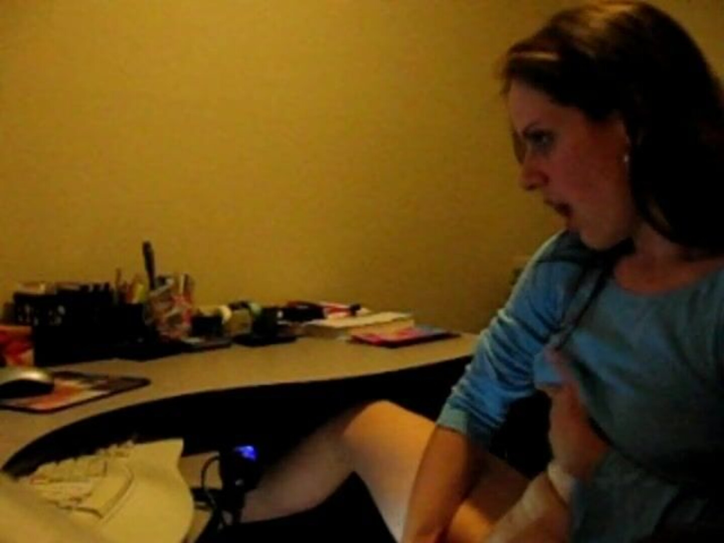 Girlfriend Having Some Webcam Fun - real - voyeur - amateur - webcam - camslut - brunette - fingering - orgasm - passionate - cuckold
