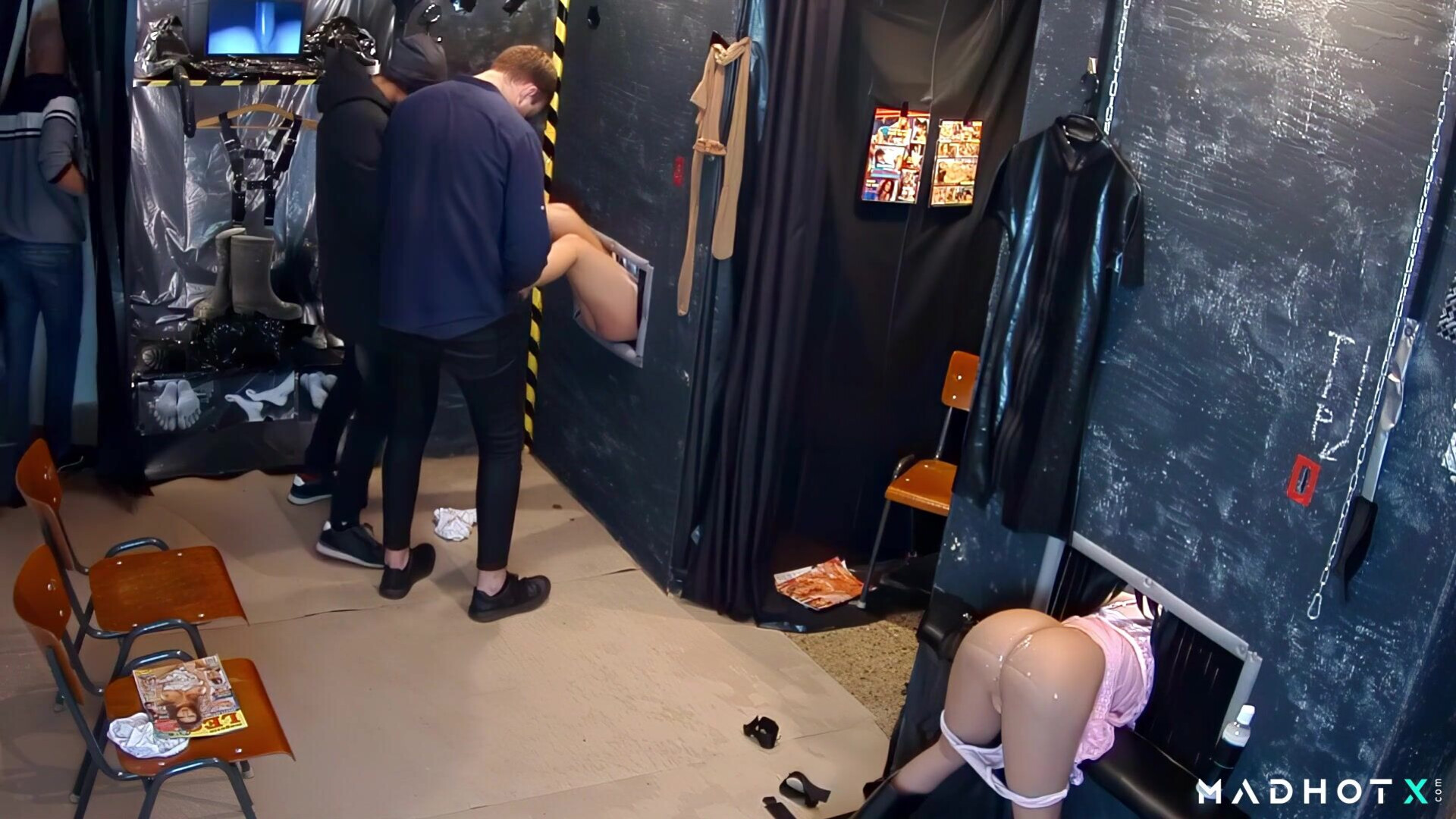 MadGloryHoles Changing Of The Guards - gloryhole - hardcore - red head