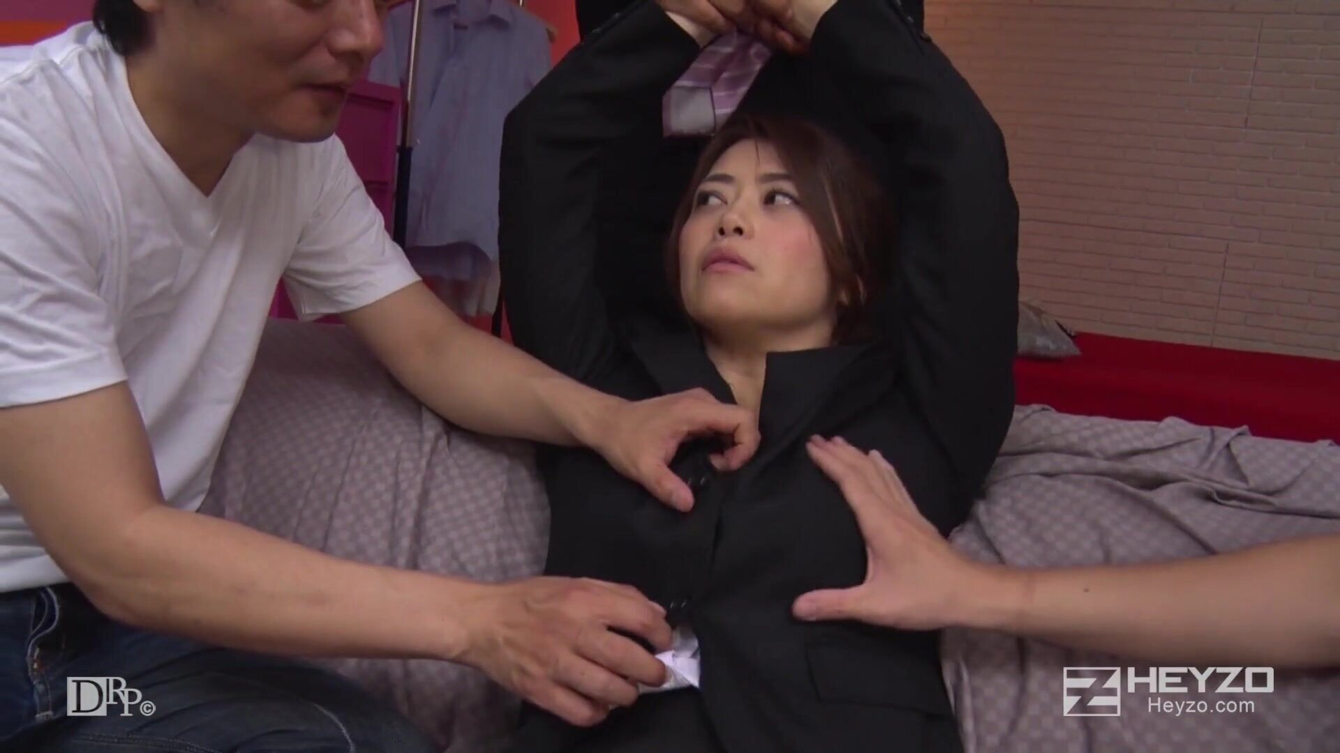 Maki Hojo Gangbang Office Lady - japanese - gangbang - milf - cougar - big breasts - blowjob - uncensored - creampie