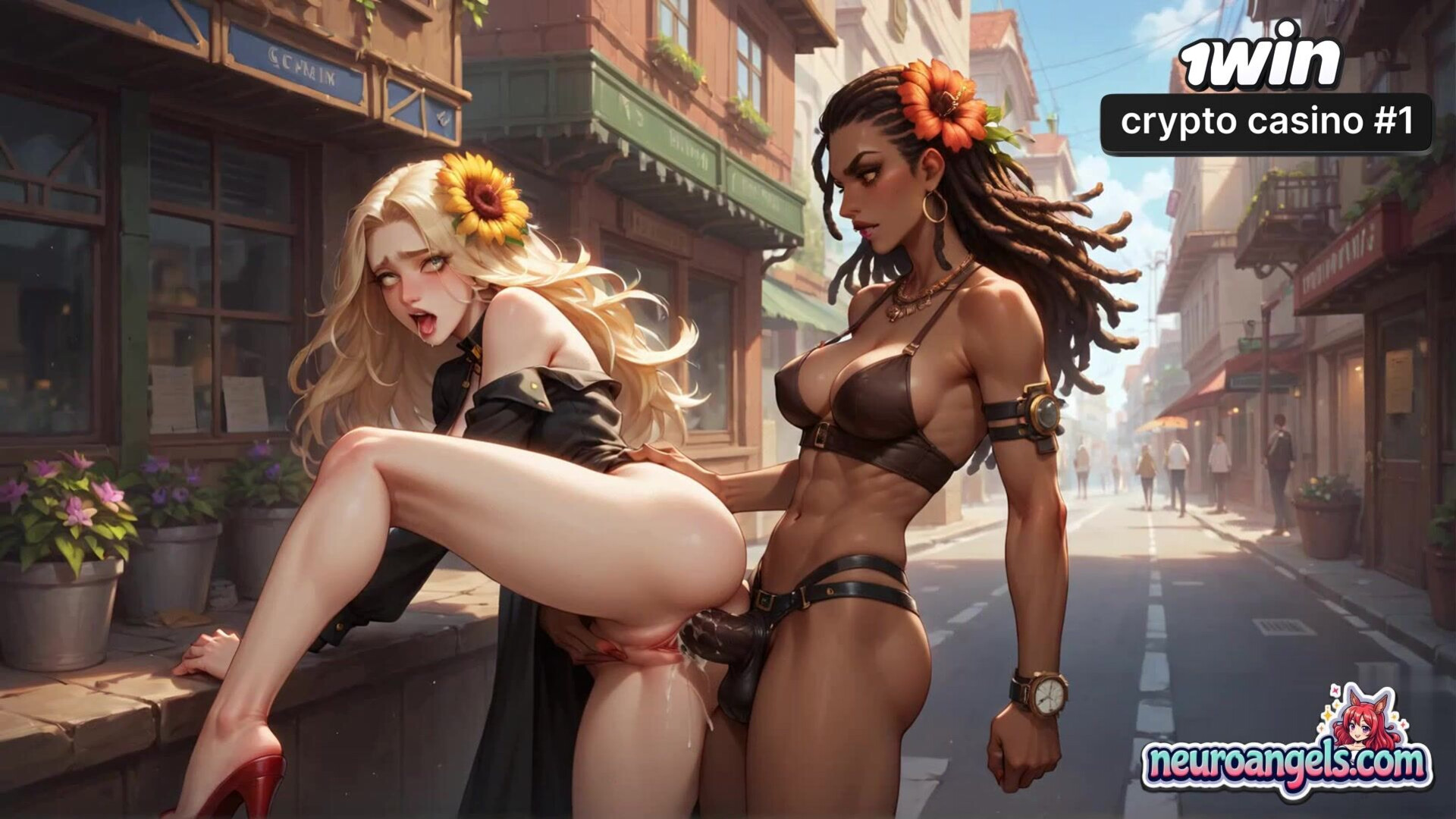 Milk Soaked Street Seduction Hardcore Parisian Sex - hardcore - street - milk - splatter - ai generated - romantic - sex - drips - cream