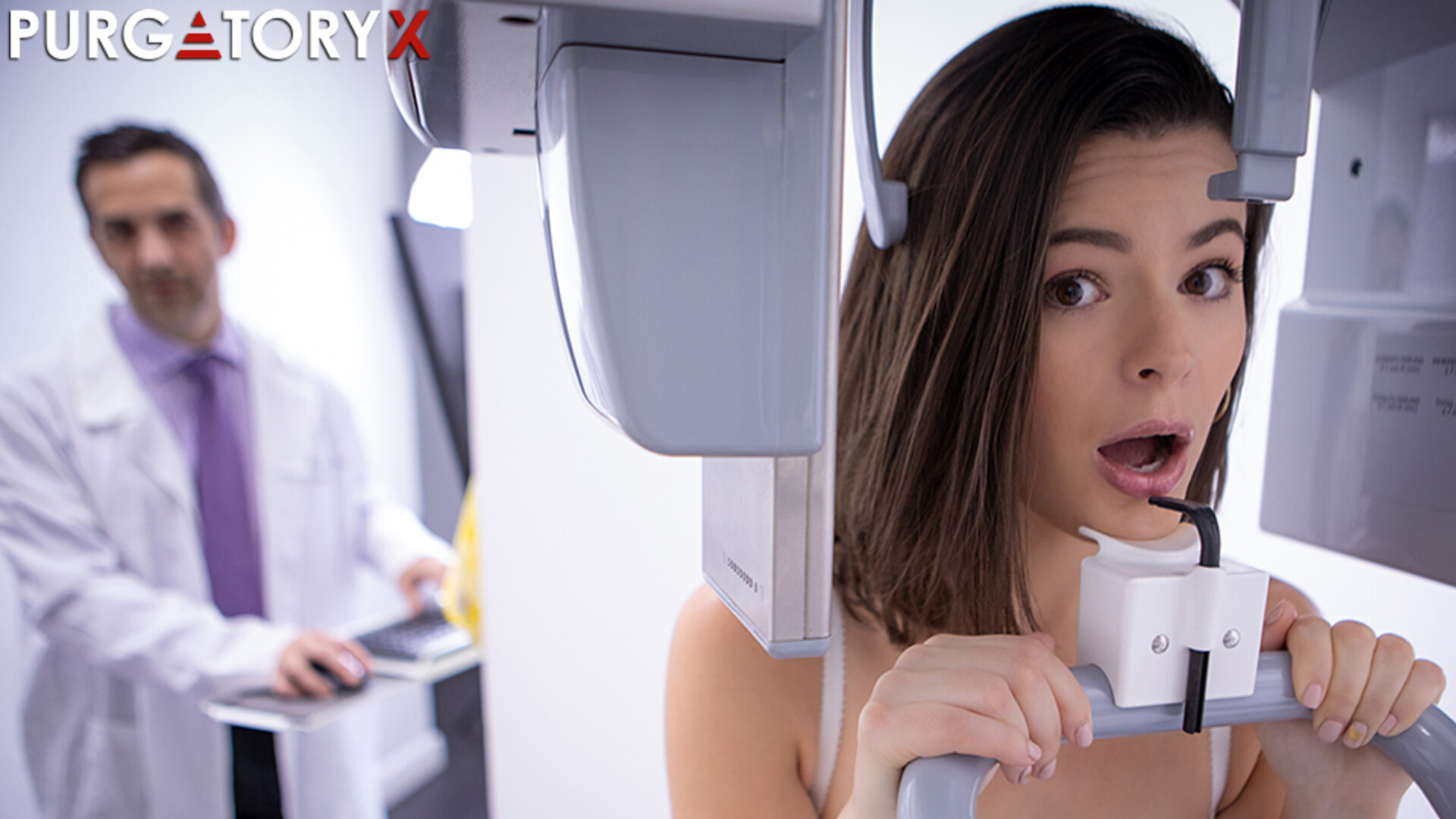 PURGATORYX The Dentist Vol 3 Part 2 with Dharma Jones - purgatoryx - reality - hardcore - blowjob - brunette - small tits - dentist - petite - skinny - hairy pussy