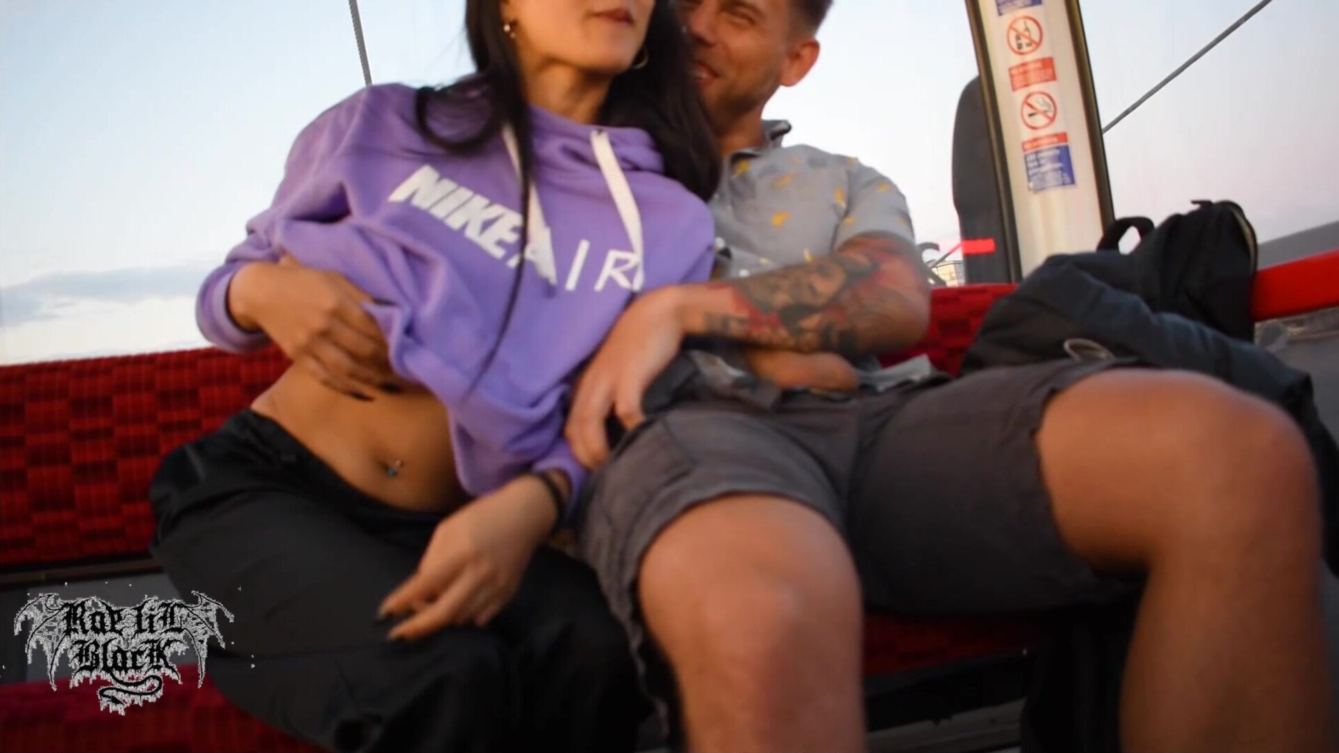 Rae Lil Black Super Risky Public Fun AND Get Caught!!! - pov