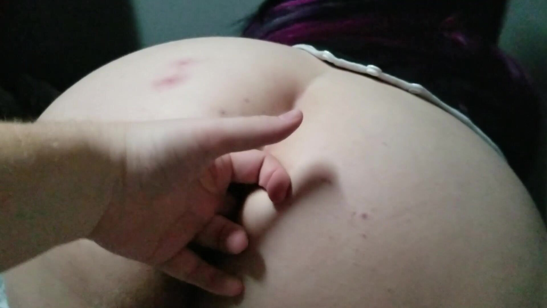 Virghoe Bbw Anal Play Onesie - bbw - solo - amateur
