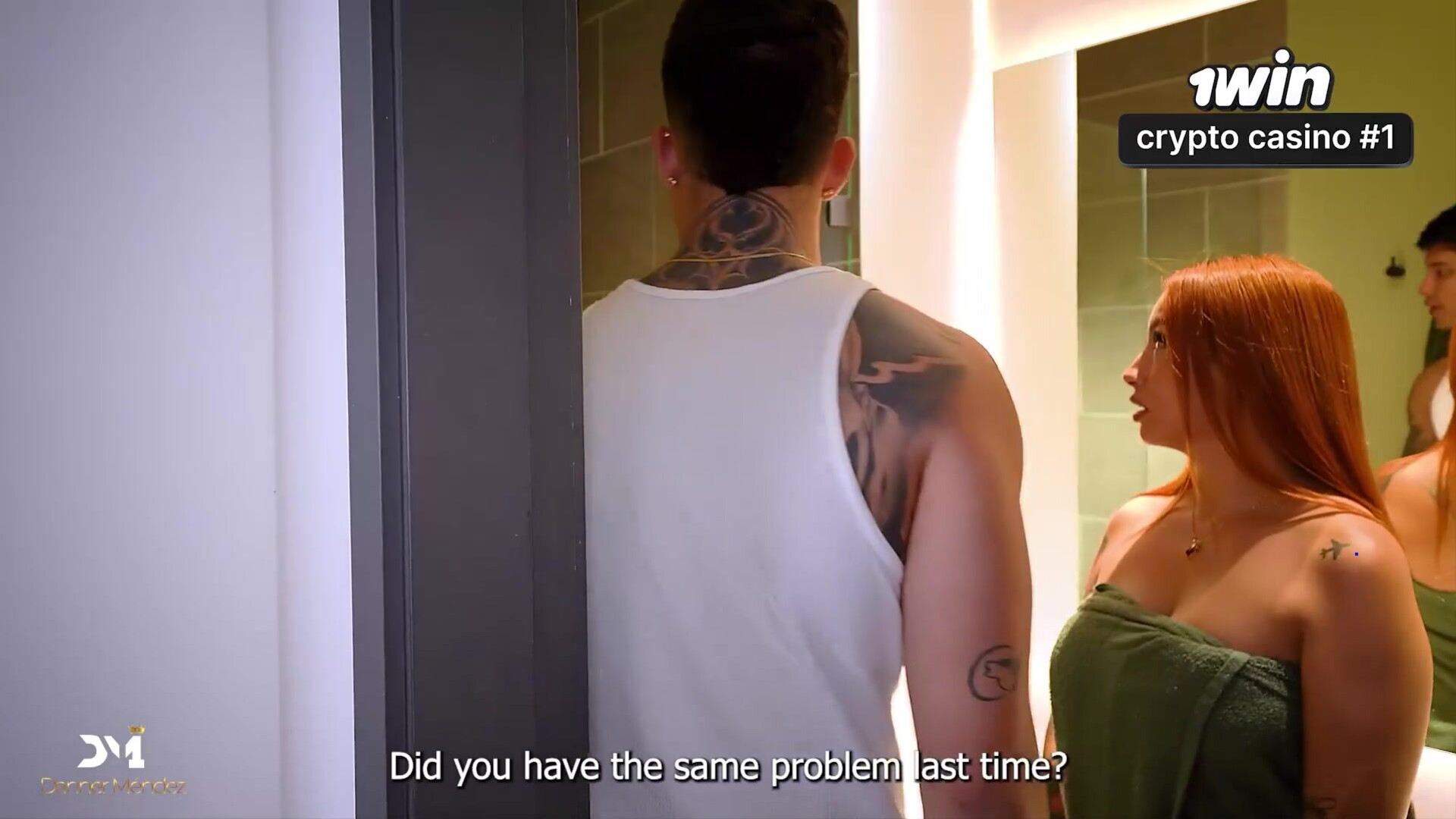 Andrea Castro's very first time screwed by Danner Mendez in the bathroom after fixing - danner mendez - porn - xxx - hardcore