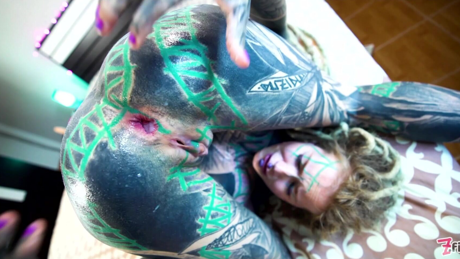 Anuskatzz loves gaping her asshole - zfilmz - tattoos - tattooed - masturbating - fingering - gaping - ass - anal - small tits - skinny