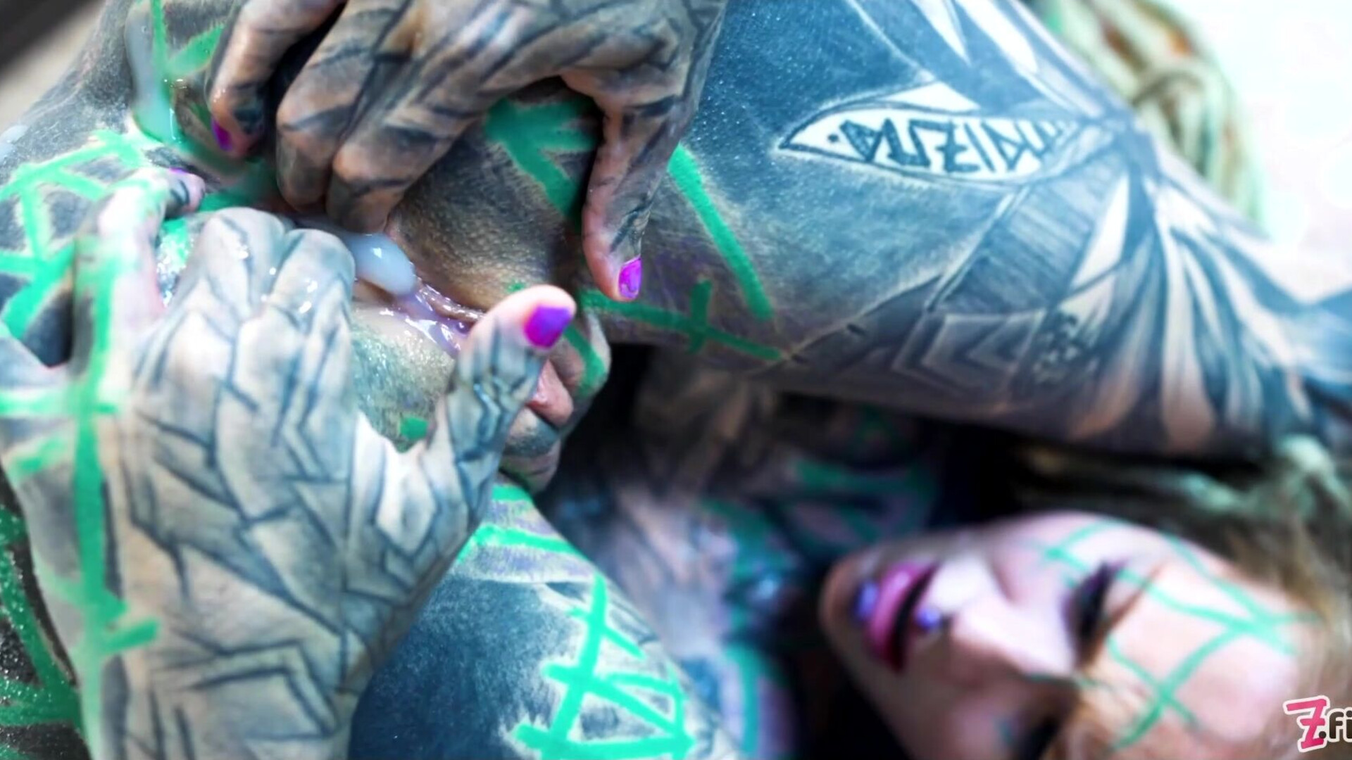 Anuskatzz loves gaping her asshole - zfilmz - tattoos - tattooed - masturbating - fingering - gaping - ass - anal - small tits - skinny
