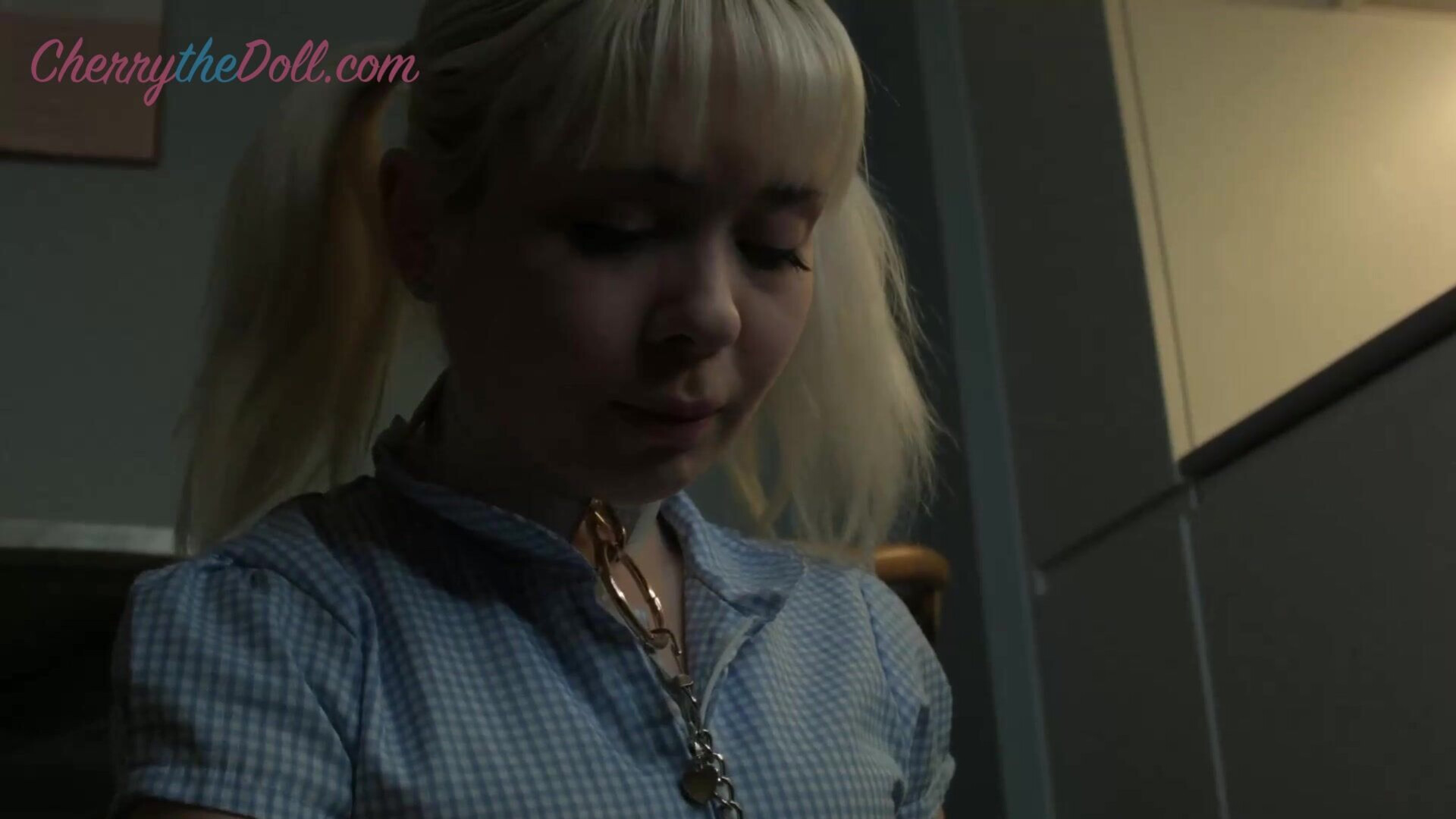 Cherry English Birthday Blowjob - blowjob - fetish - big cock - masturbation - deepthroat - facial - cum - british - cherry english - blonde