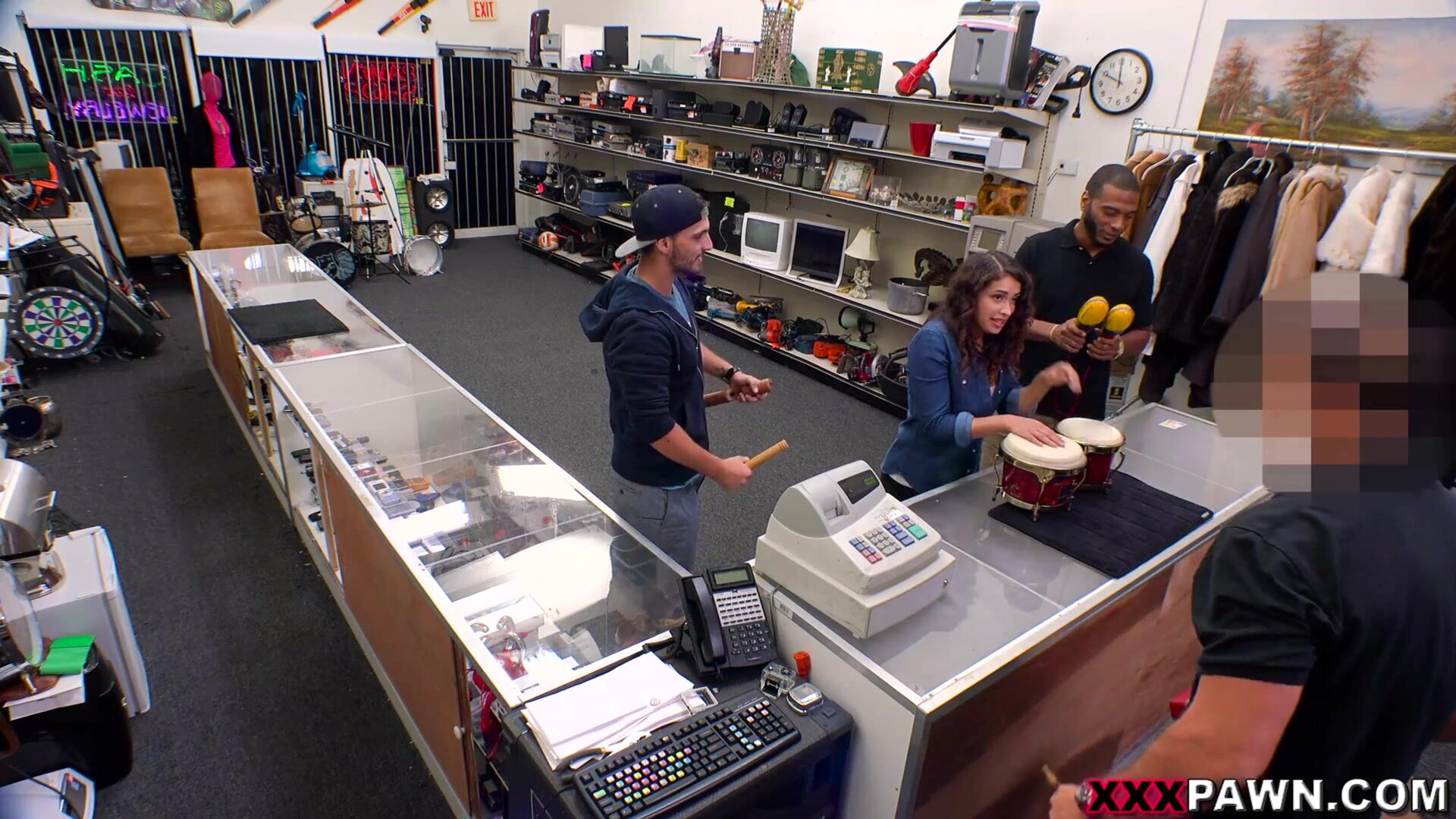 Congo Hoe Kitty Catherine in the Muthafucking Pawn Shop - ebony
