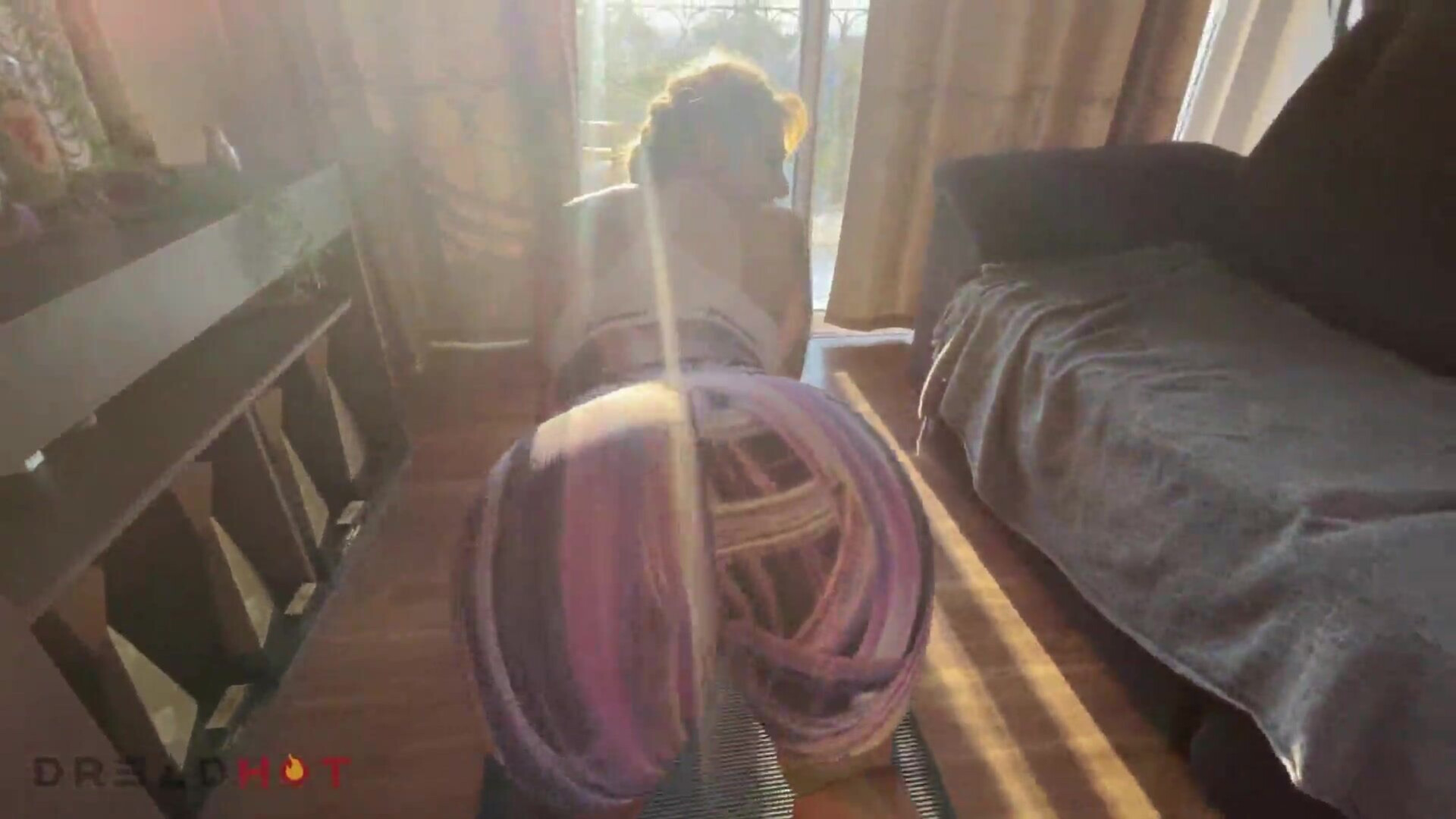 DH 66 Blowjob and sitting from the hot naughty girl 1080p - redhead - beautiful - blowjob