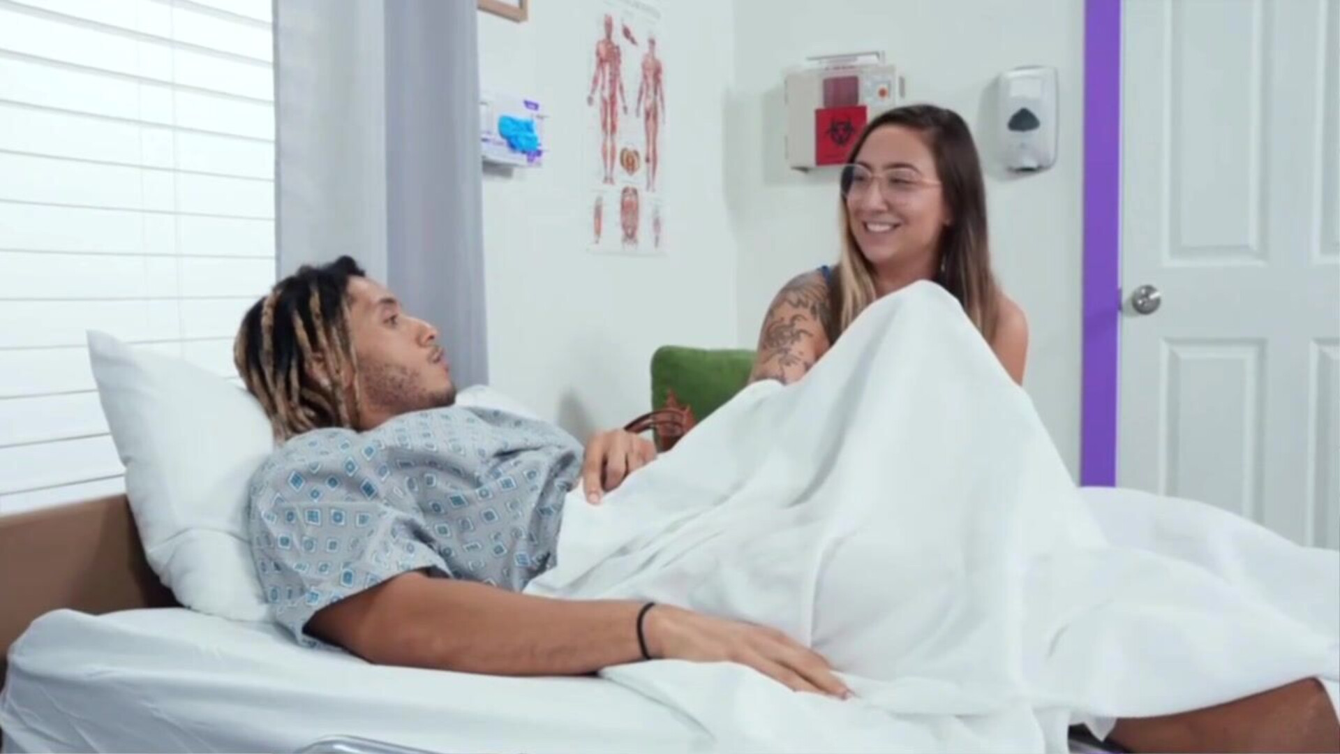 Derek Savage And Kayley Gunner In Dirty Night Nurse - big ass - big tits - blowjob - sex - fuck