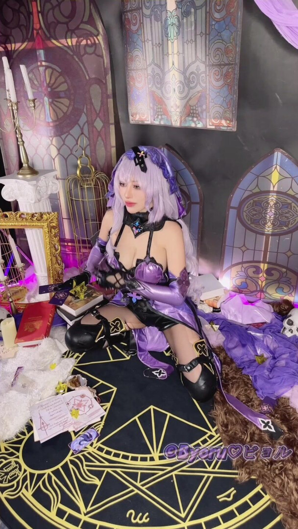 Honkai Star Rail Black Swan Cosplay Byoru - babe