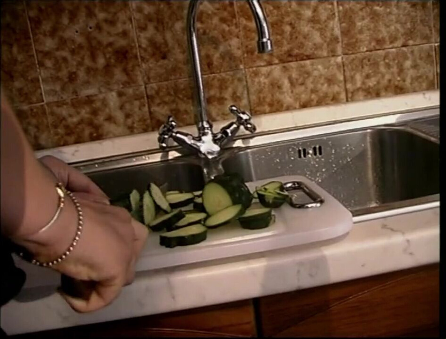 Italian vintage Federica Zarri fucked in the kitchen RESTORED and upscaled 720p 60fps - italian - vintage - upscaled - restored - federica zarri - 720p - 60fps