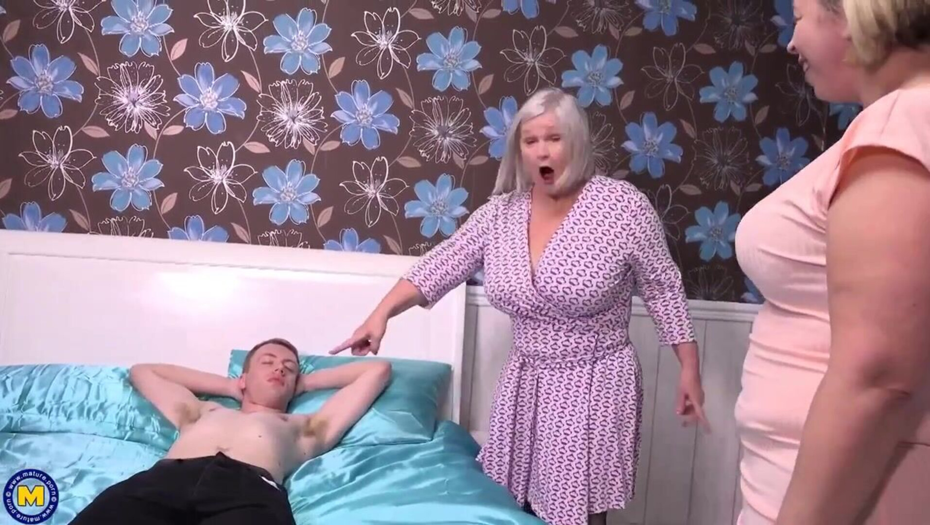 Lacey Starr & Shooting Star Young Chris is getting his dream come true - chubby - bbw - cute - anal - big ass - big tits - curvy - mature - milf - hardcore