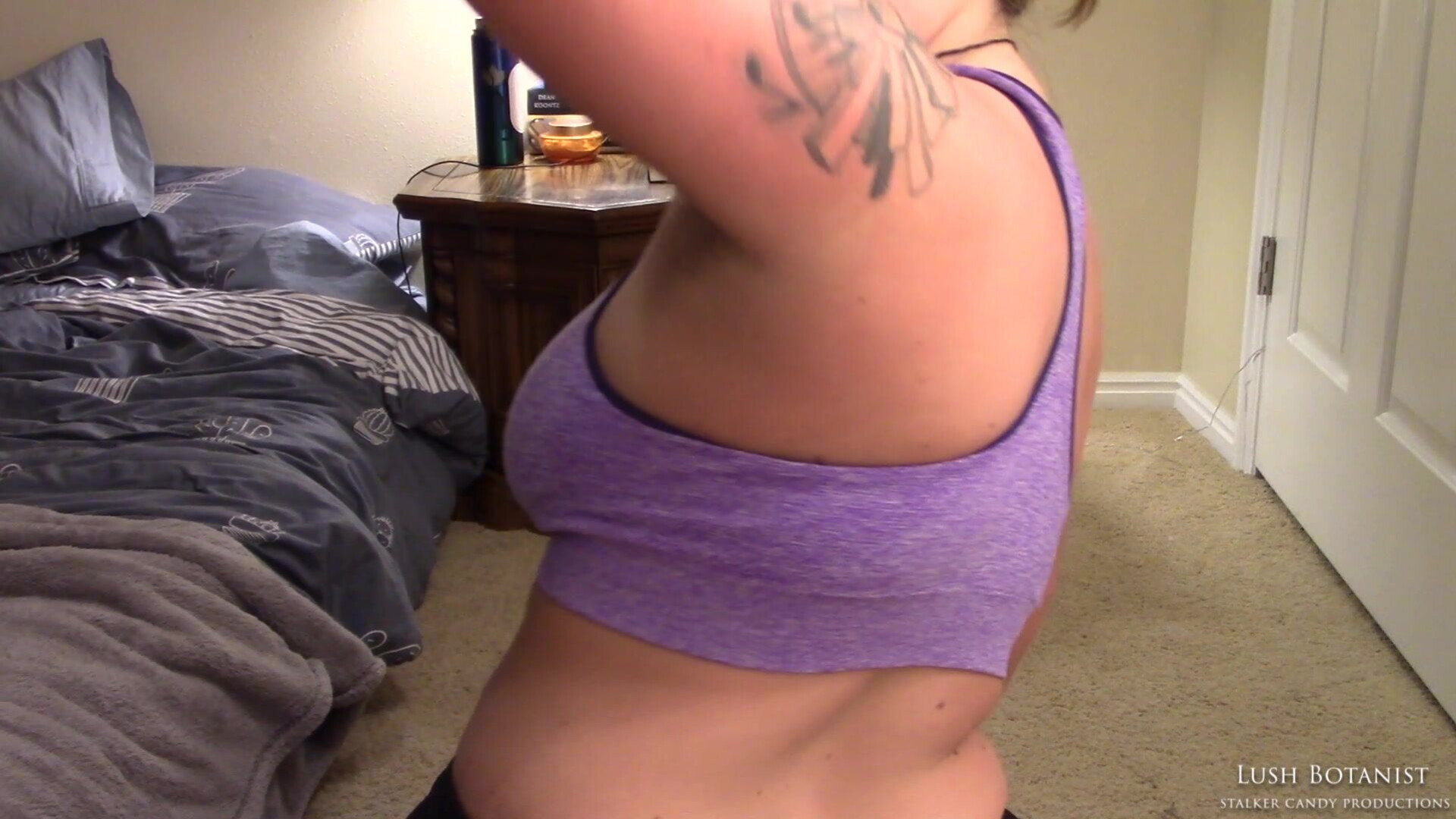 Lush Botanist Naked Yoga - bbw - solo - softcore