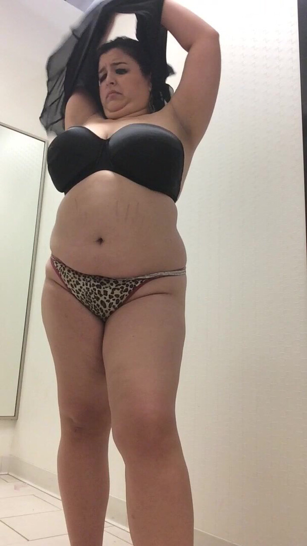 Missbustylatina Dressing Room Shenanigans - bbw - solo - big tits