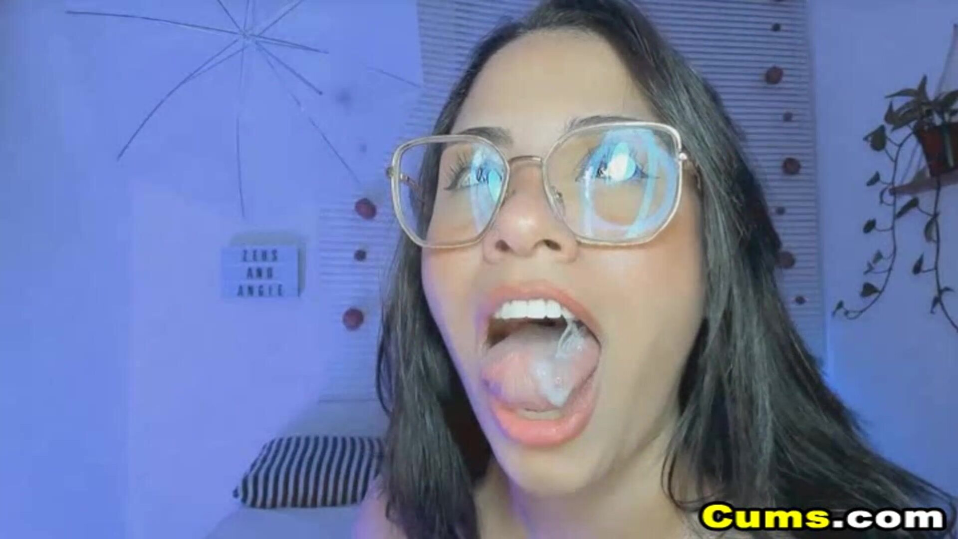 Nerd Babe Loves To Do Deepthroat Cock - cums - sex toy - dildo - tits - babe - pussy - toying - hot - orgasm - masturbation