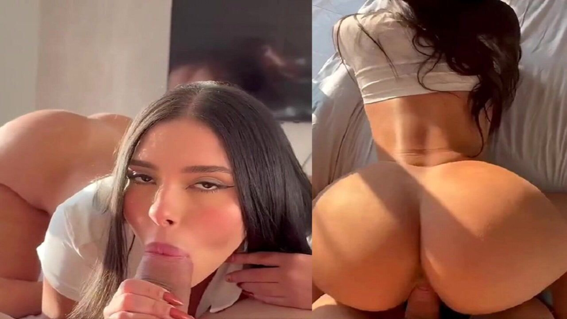 POV Hotel Room Blowjob Sex - big ass - big tits - blowjob - sex - fuck