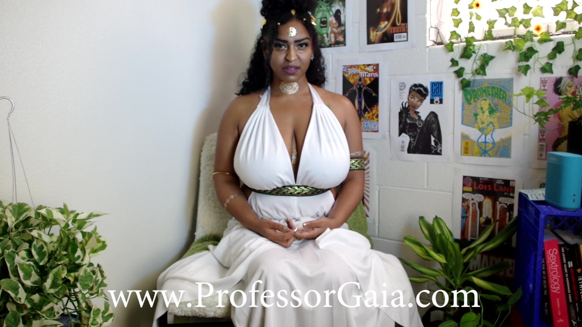 Professor gaia goddess gaia s how to submit to me - bbw - big tits - solo