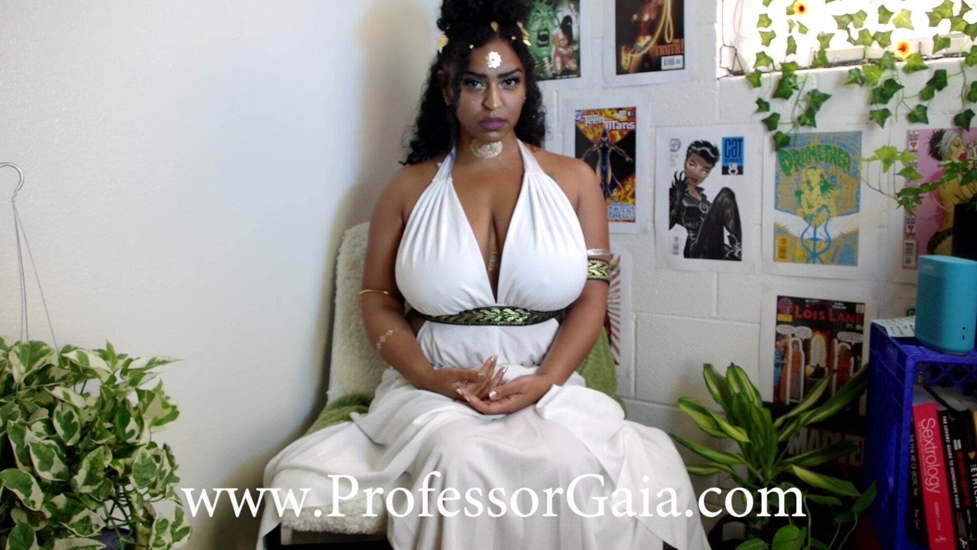 Professor gaia goddess gaia s how to submit to me - bbw - big tits - solo