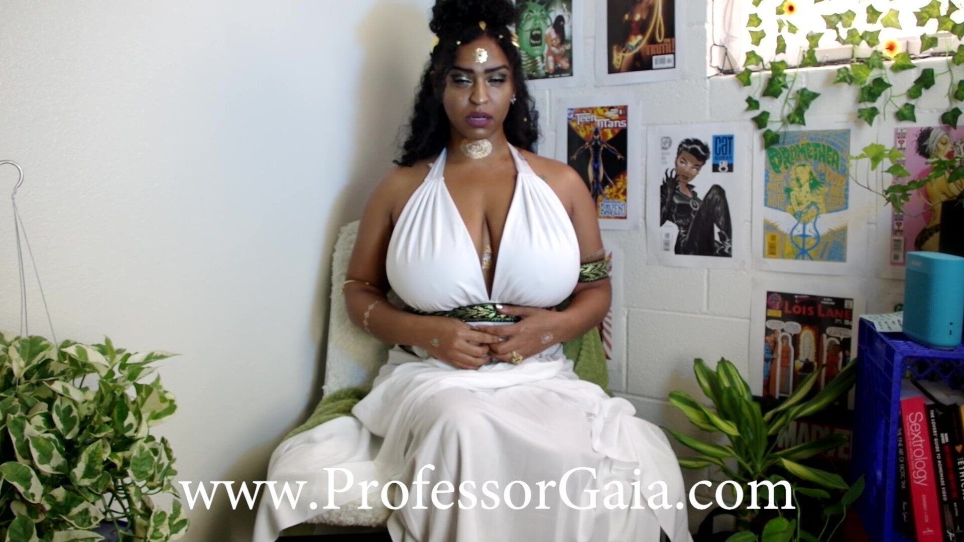 Professor gaia goddess gaia s how to submit to me - bbw - big tits - solo