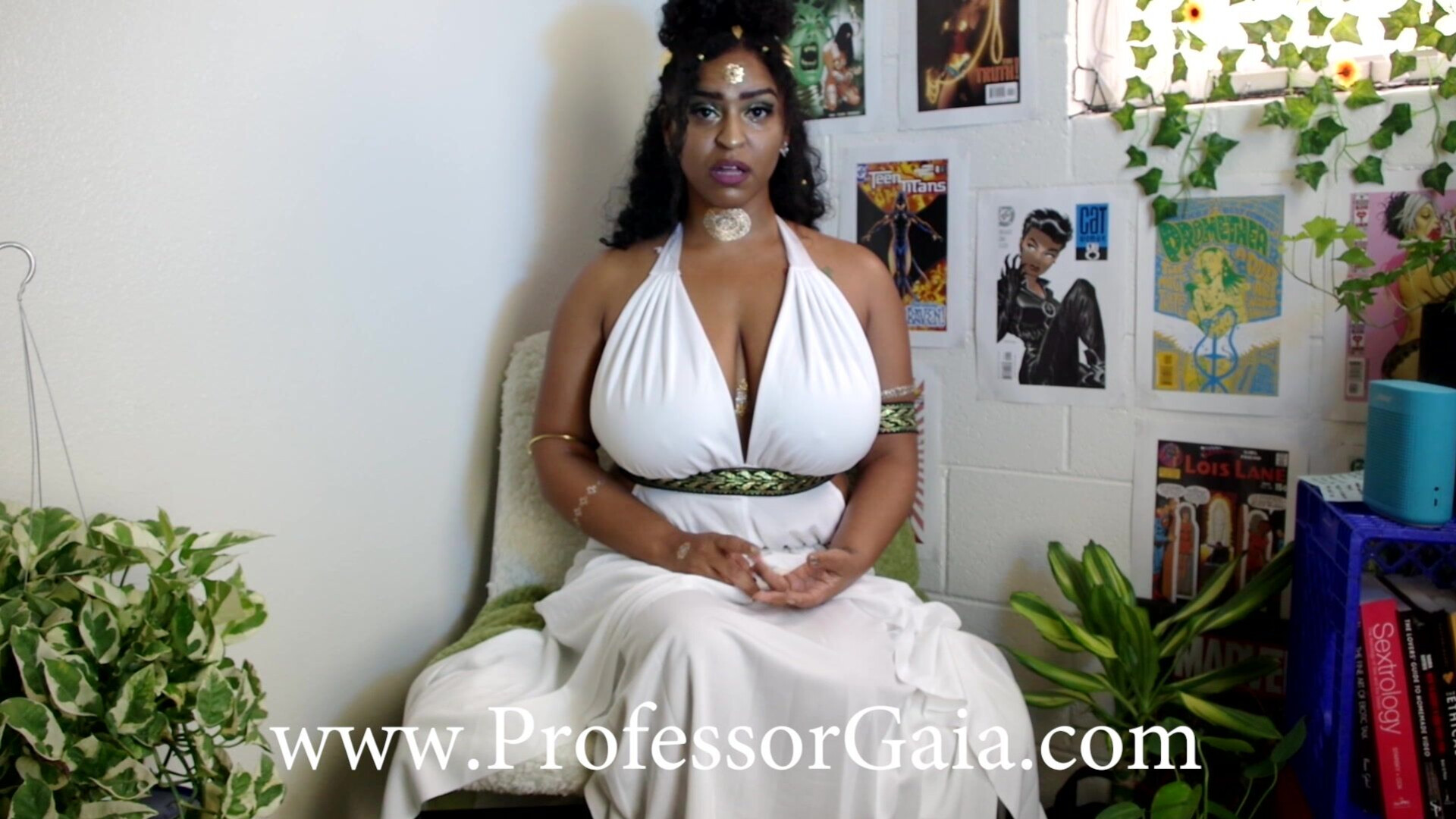 Professor gaia goddess gaia s how to submit to me - bbw - big tits - solo