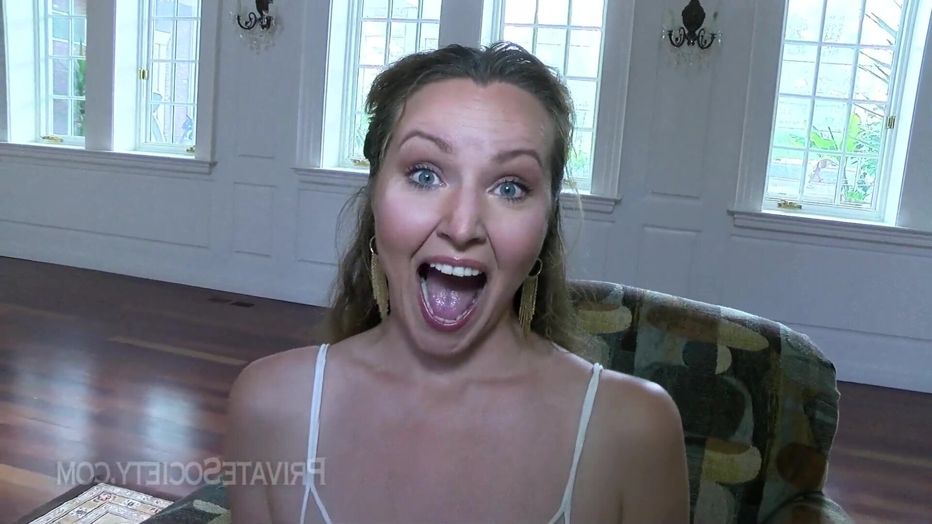 Thrusting powerfully against her internal sensitive spot - anal - brunette - hairy - creampie - interracial - big tits - big ass - bbc - american - nude