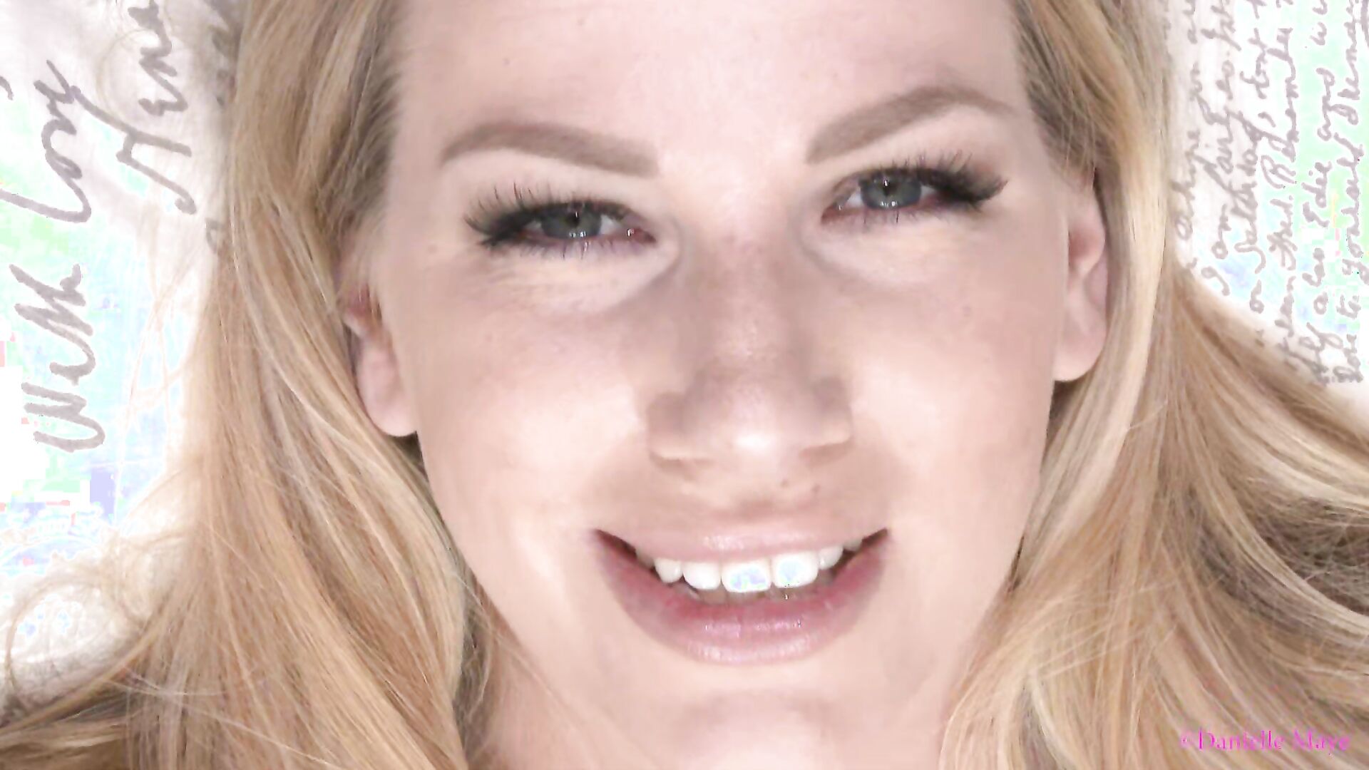 Danielle Maye XXX - Up Close Fuck - ManyVids - blonde - milf - big tits - tattoo - fake tits - dirty talk - pov - virtualsex