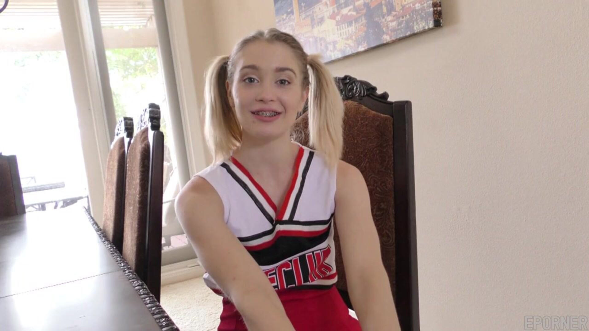 Anastasia Knight Cross Eyed Cock Loving Cheerleaders - blowjob - hardcore