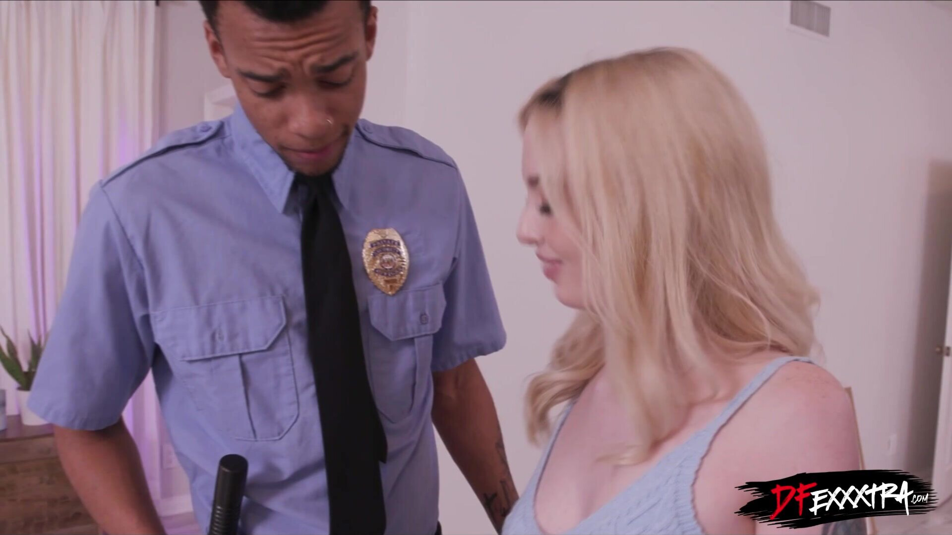 But officer, all I want is a DP! - interracial - gangbang - anal - double penetration - dp - threesome - big cock - monstercock - blowjob - deepthroat