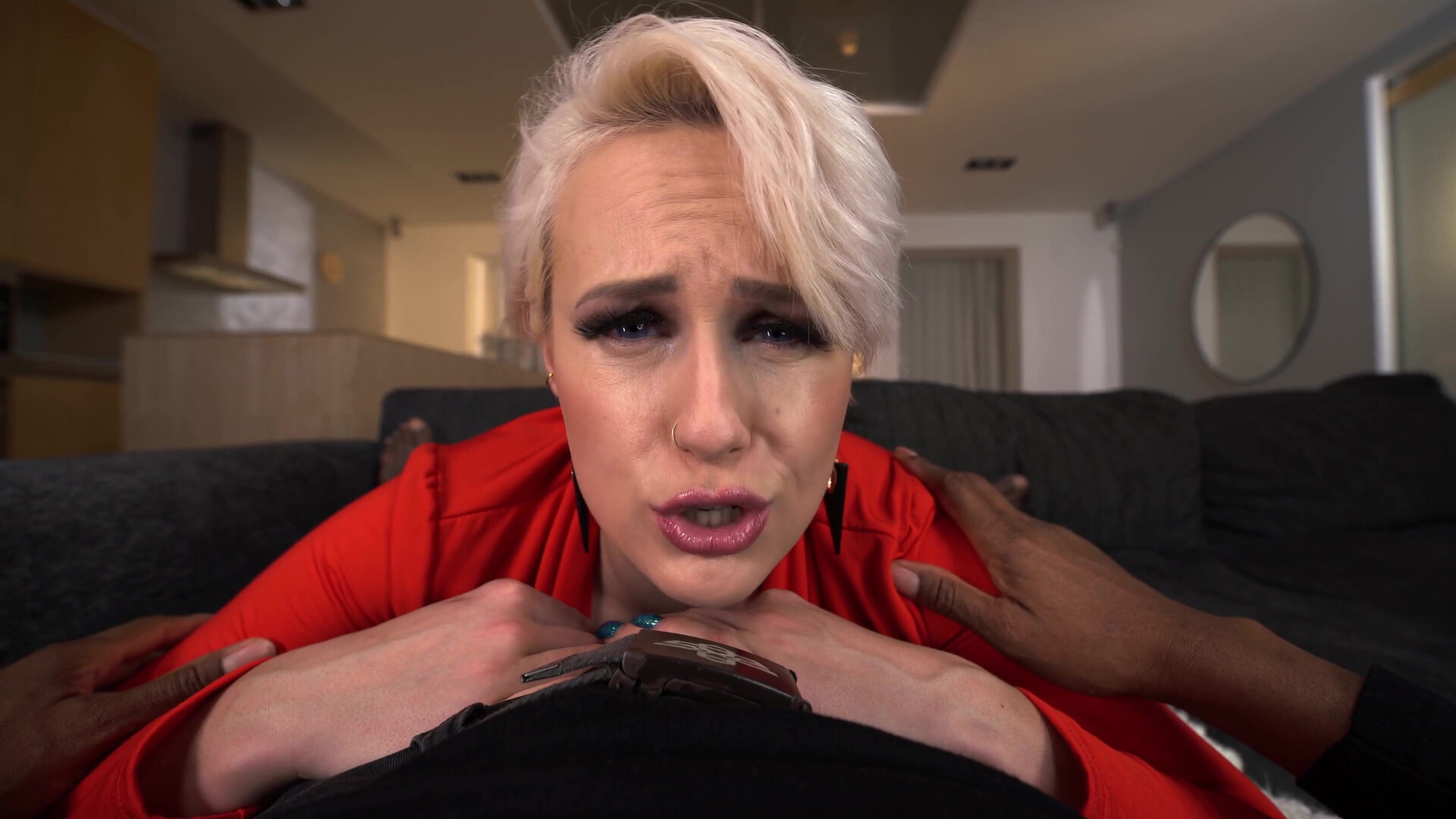 Cheating Wife Craves BBC 4K - milf - blonde - big boobs - big ass - blowjob - titjob - interracial - 4k