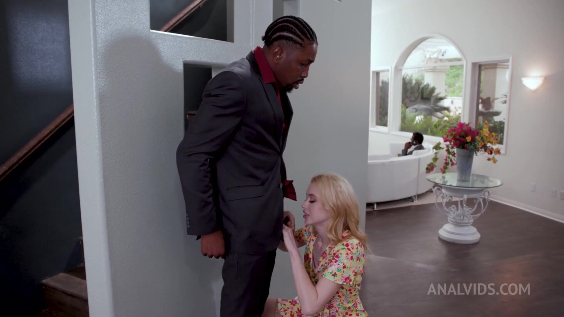 Chloe Cherry DP wilde Interracial action with 2 insurance brokers - blonde